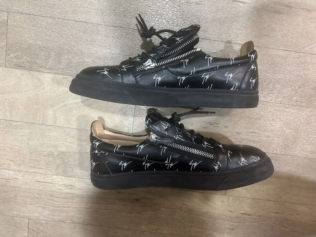 Giuseppe Zanotti Low Top Sneakers Giuseppe Zanotti Frankie Black
