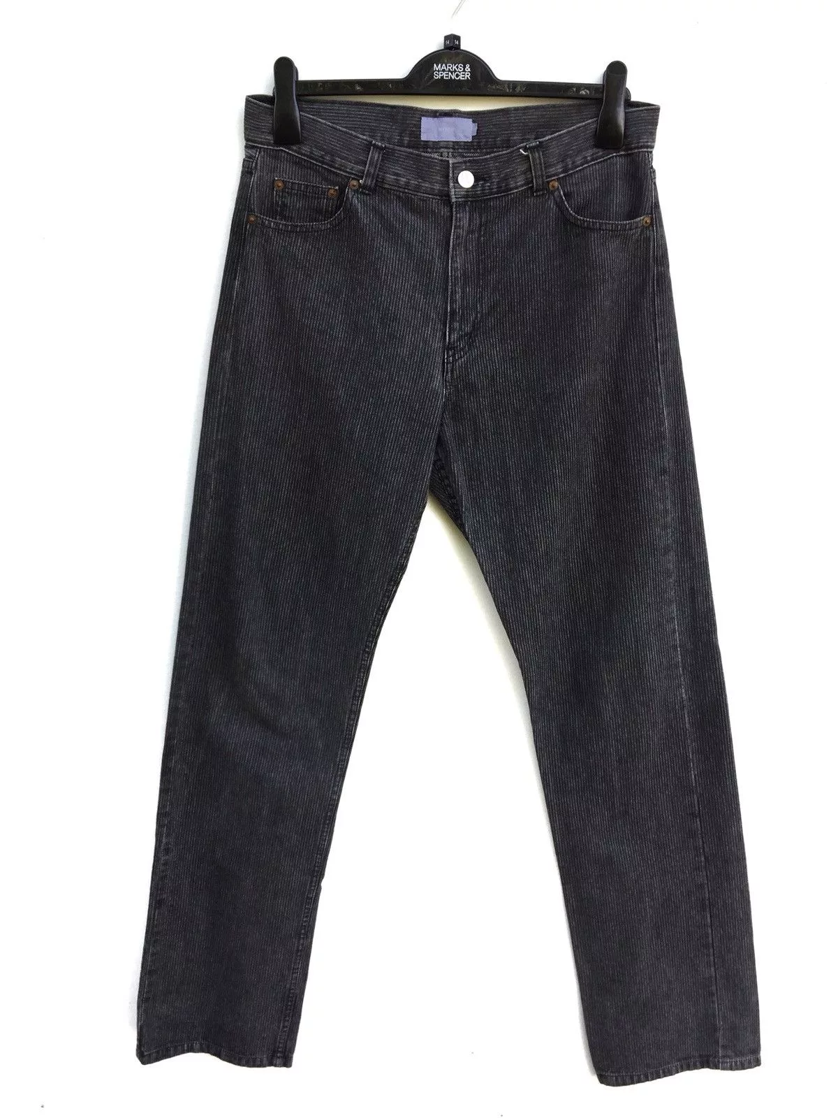 Devilock Denim Japanese Brand Devilock Pinstripes Denim Made In Japan Black