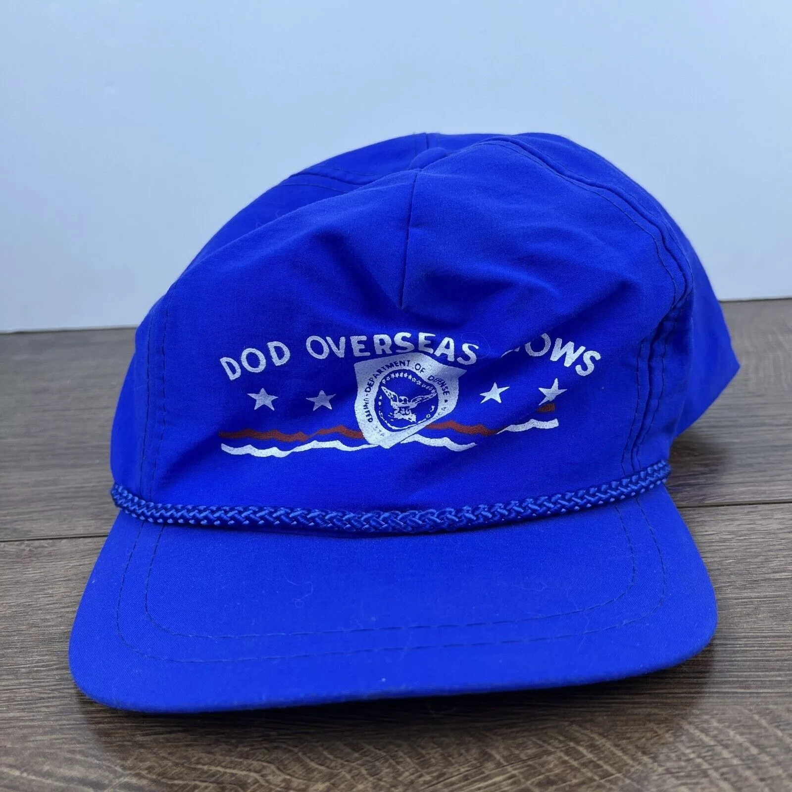 Other Hats Other DOD Overseas Shows Hat DOD Blue Hat Snapback Adjustable Adul