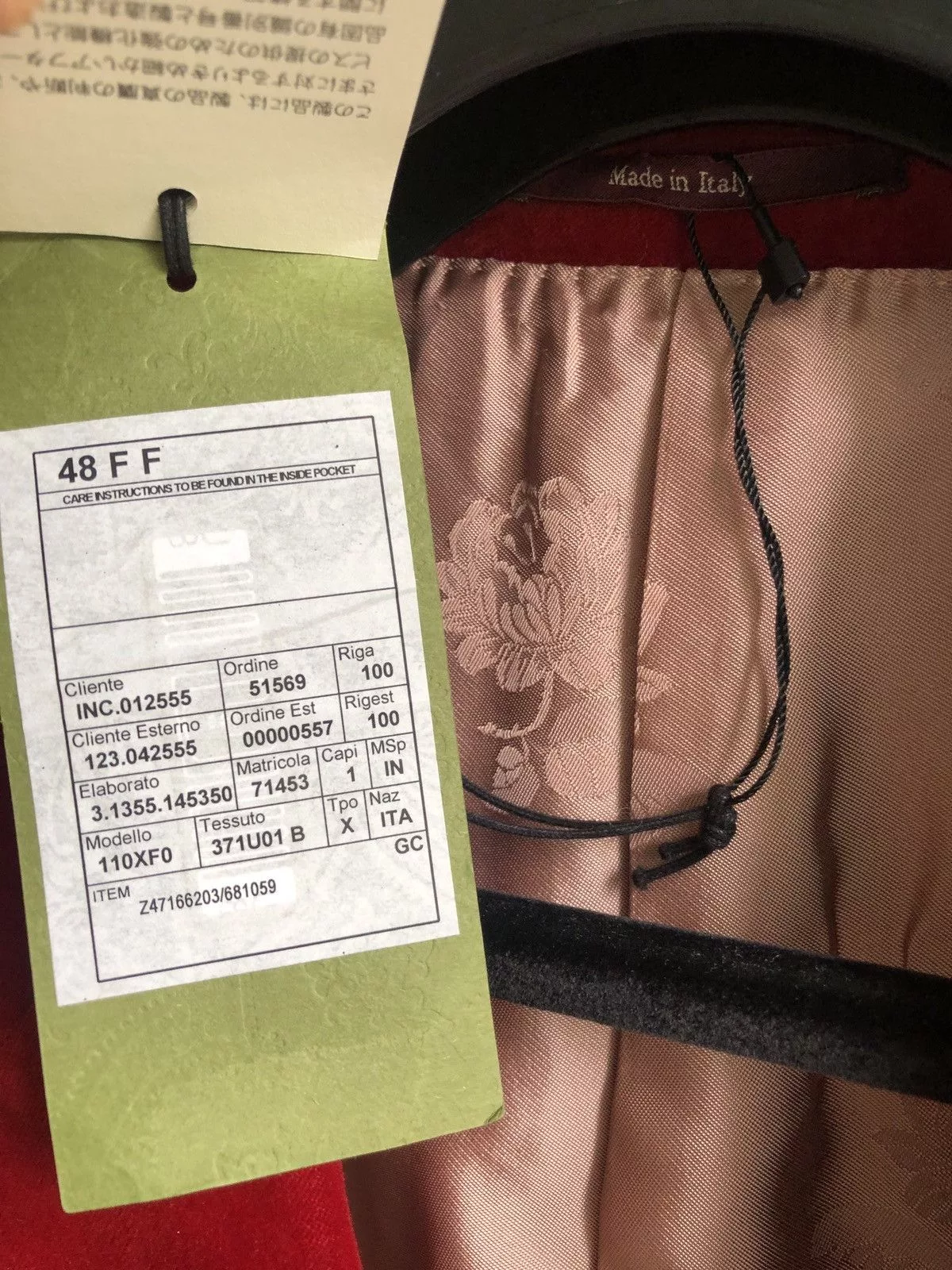Gucci Blazers Gucci Red Velvet Blazer