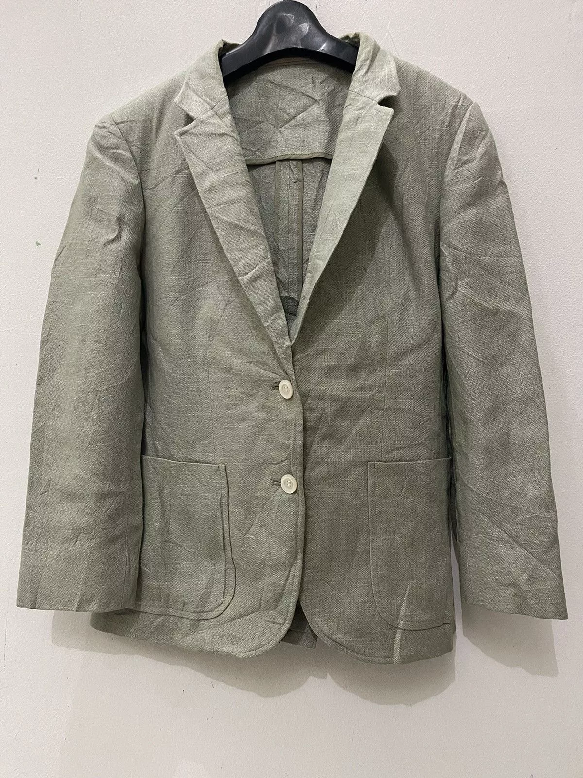 Burberry Blazers Burberry × Designer × Japanese Brand Burberry Plain Blazers Green