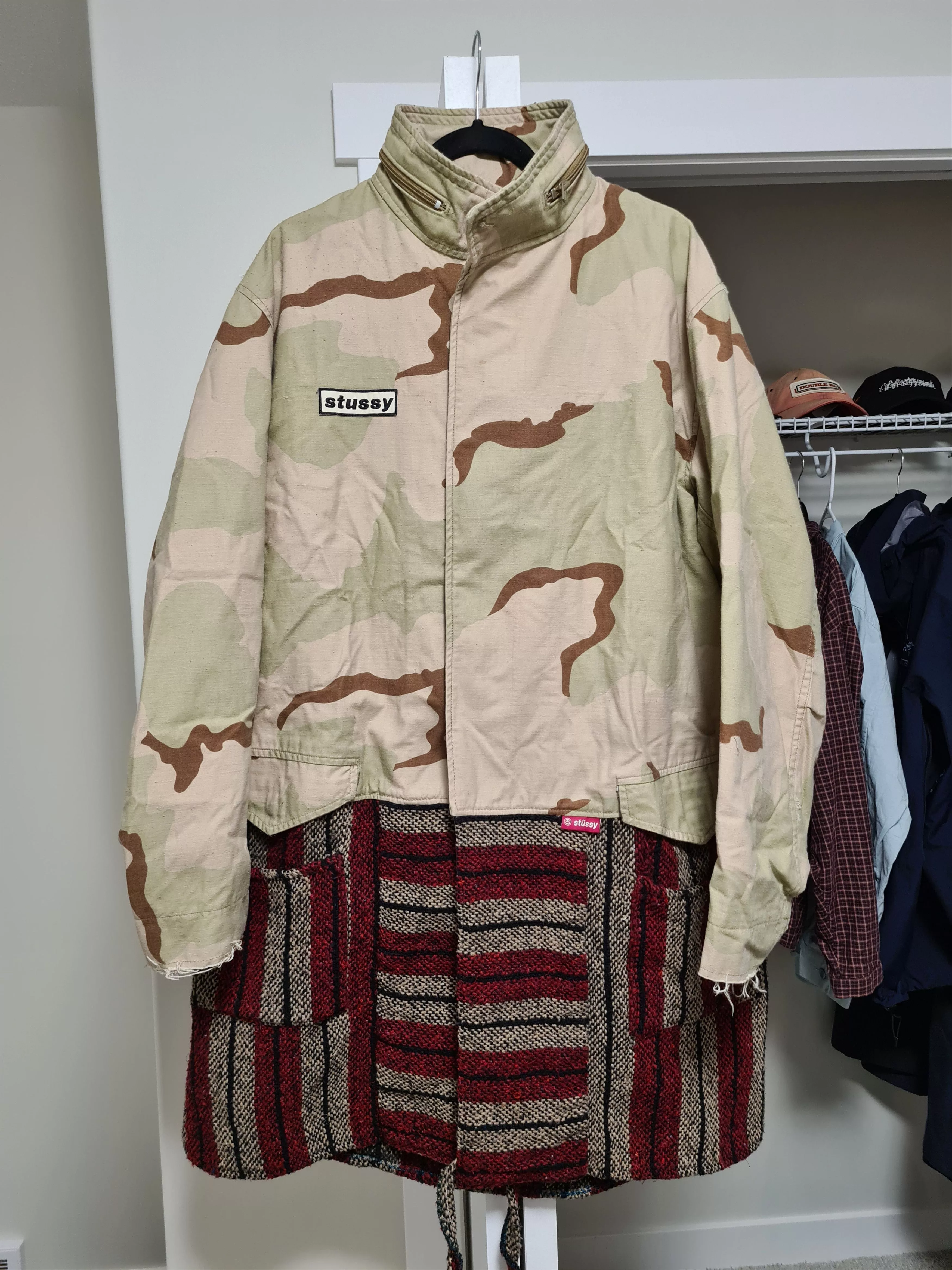 Stussy Parkas Stussy × TWONESS Twoness X Stussy hybrid parka aw18 Multi
