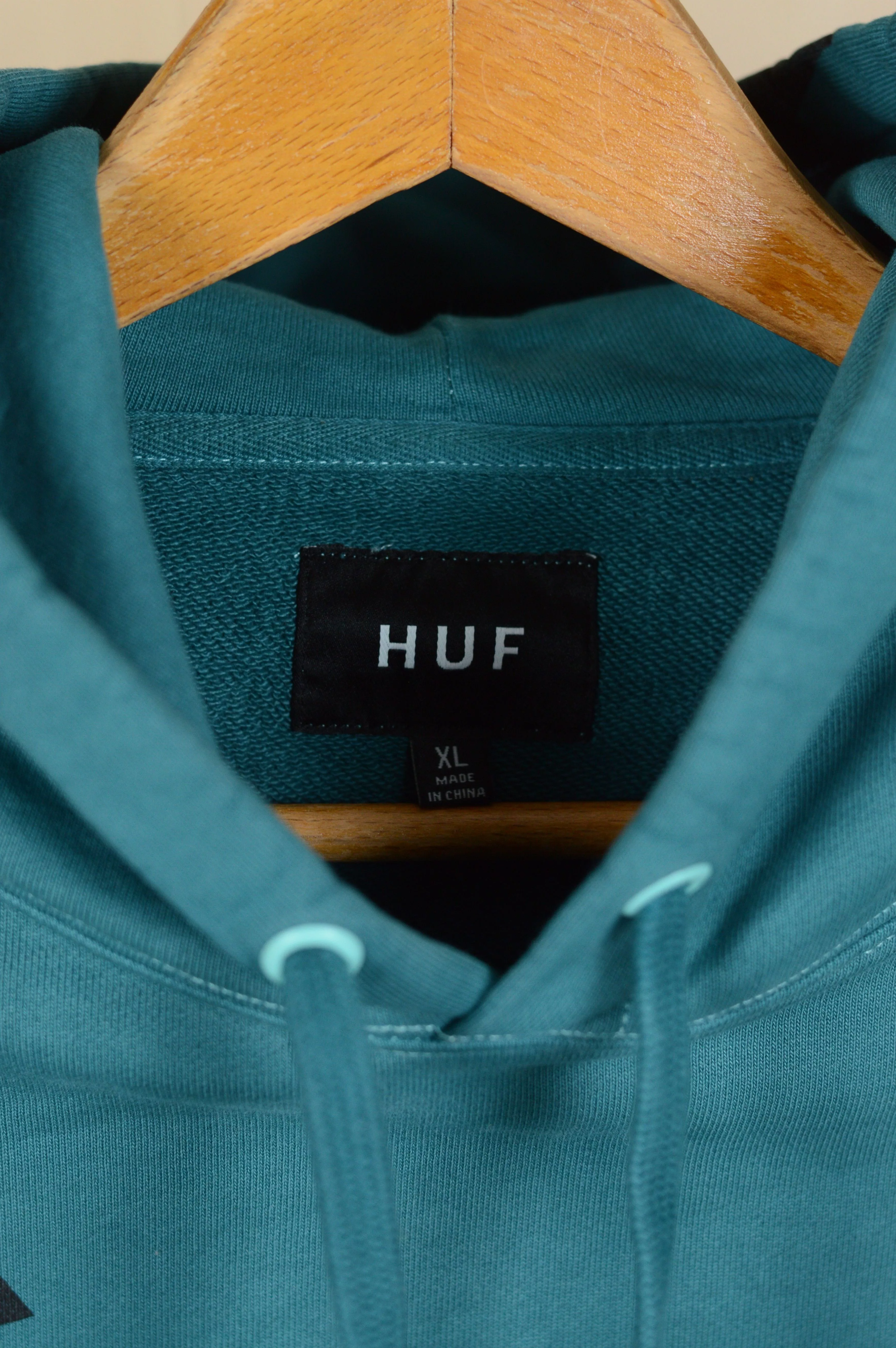 Huf Sweatshirts Hoodies Huf × Thrasher Thrasher Huf Worlwide Hoodie Blue