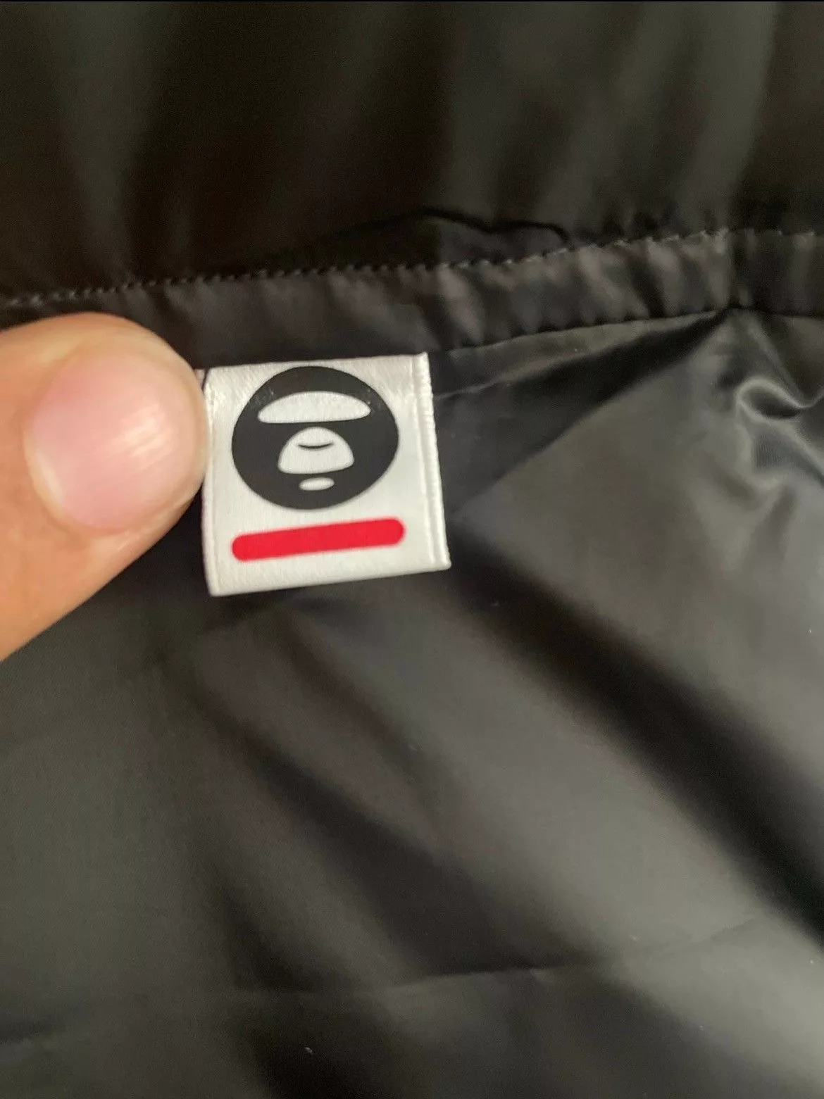Aape Vests AAPE NOW Down Puffer Vest Black