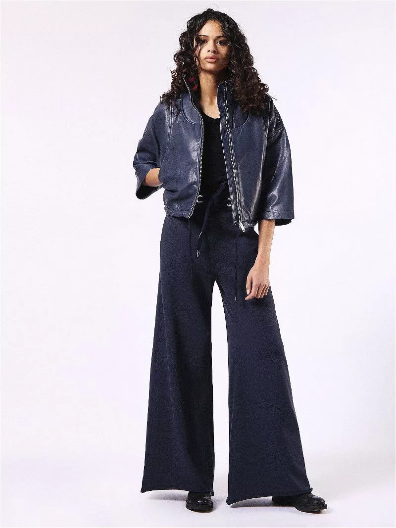 Diesel Leather Jackets Diesel Leather Jacket Blue