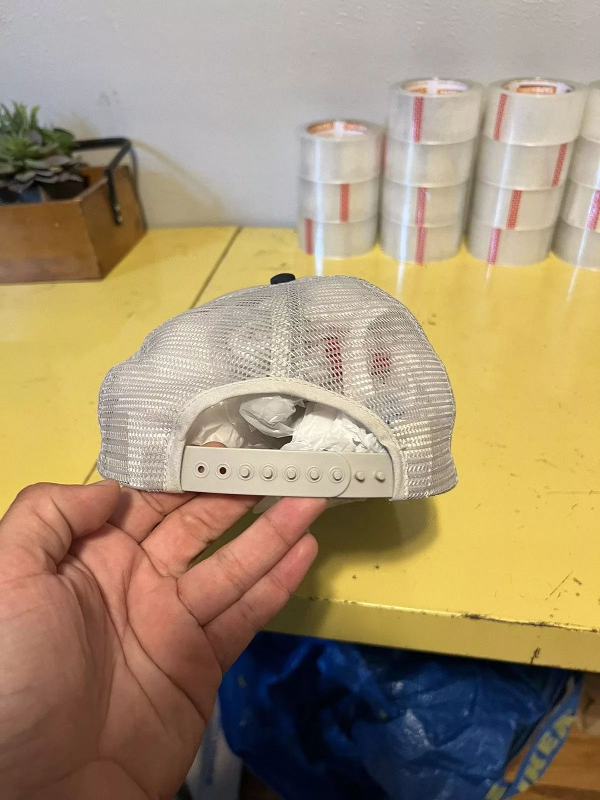 Vintage Hats Vintage Trucker Hat Gray