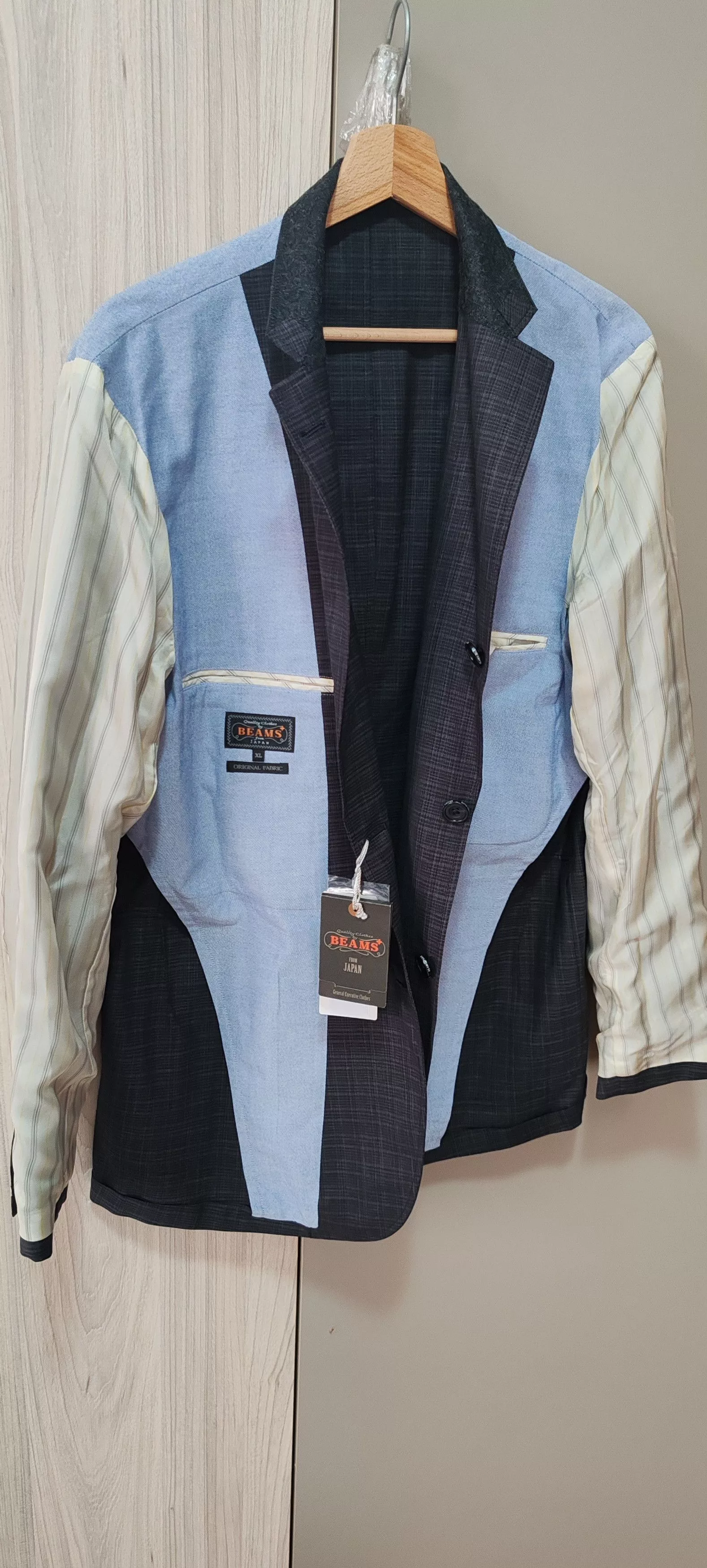 Beams Plus Vests Veste Grise Carrellé-Beams Plus Tg:L Black