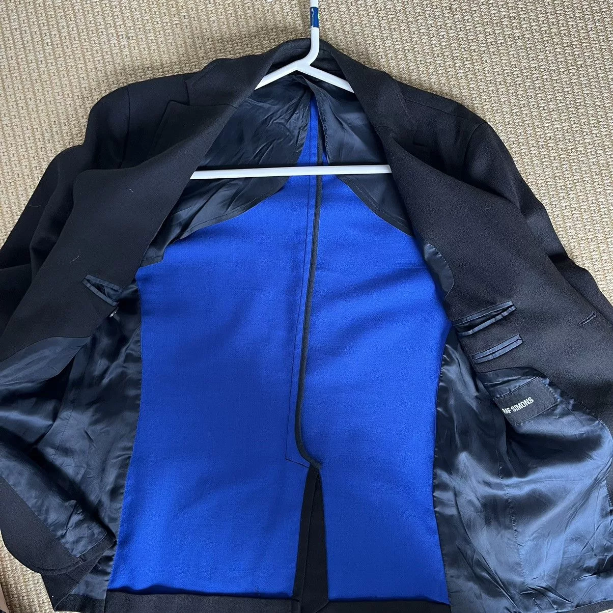 Raf Simons Blazers Raf Simons black wool blazer