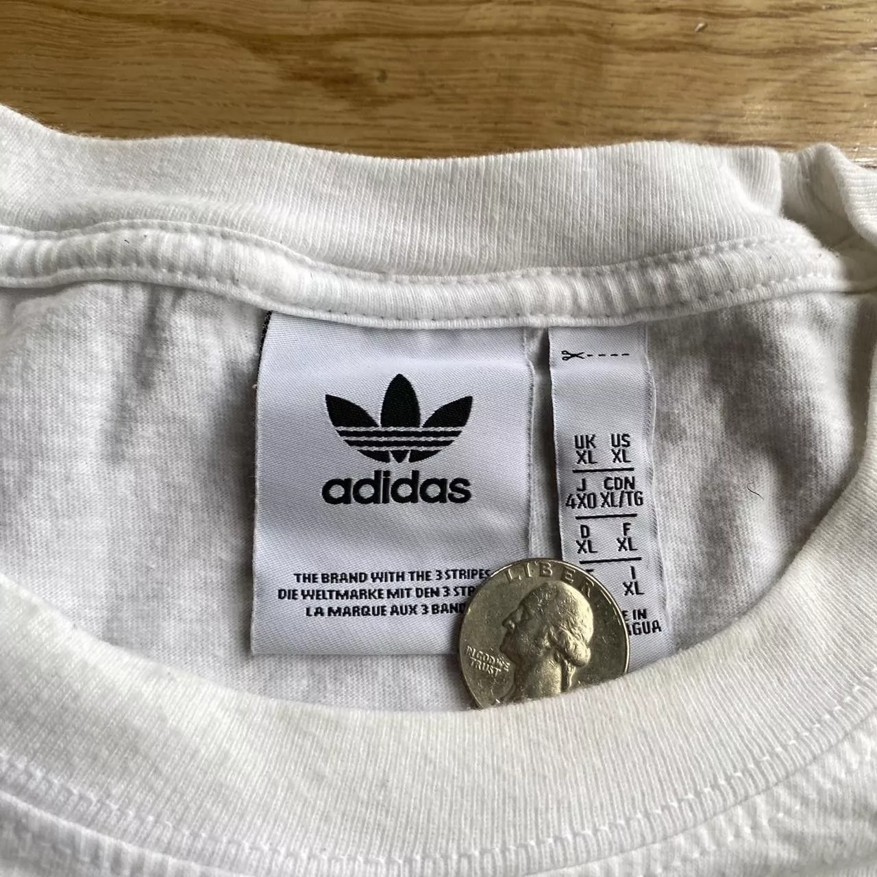 Adidas Short Sleeve T Shirts Adidas Graphic Tee White