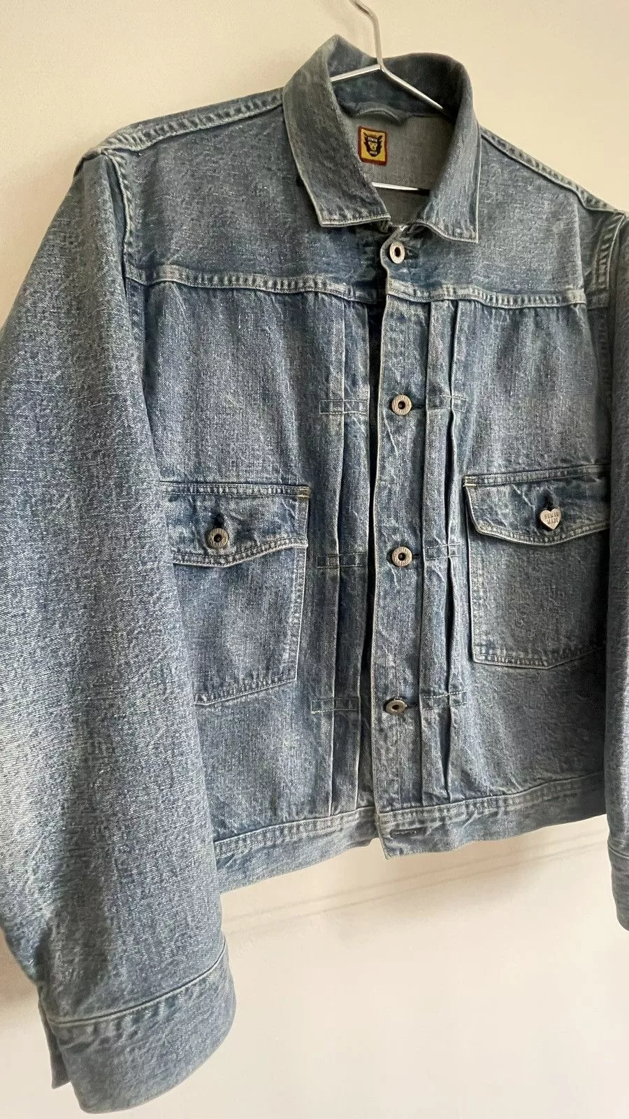 Human Made Denim Jackets Human made demin work jacket Blue