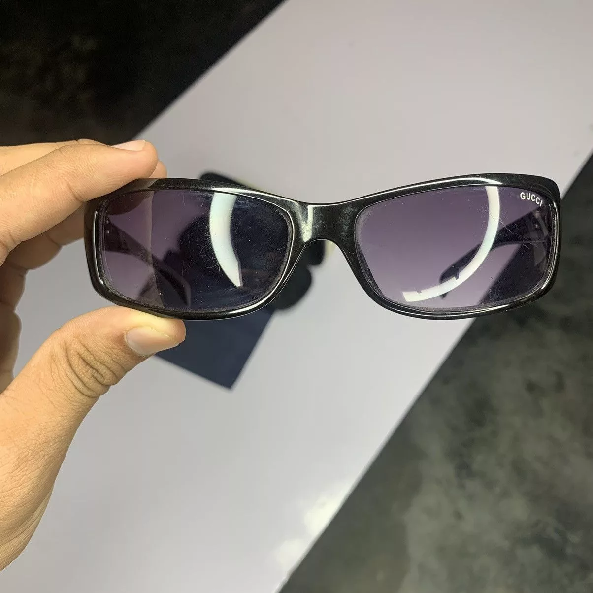 Vintage Gucci Sunglasses Black