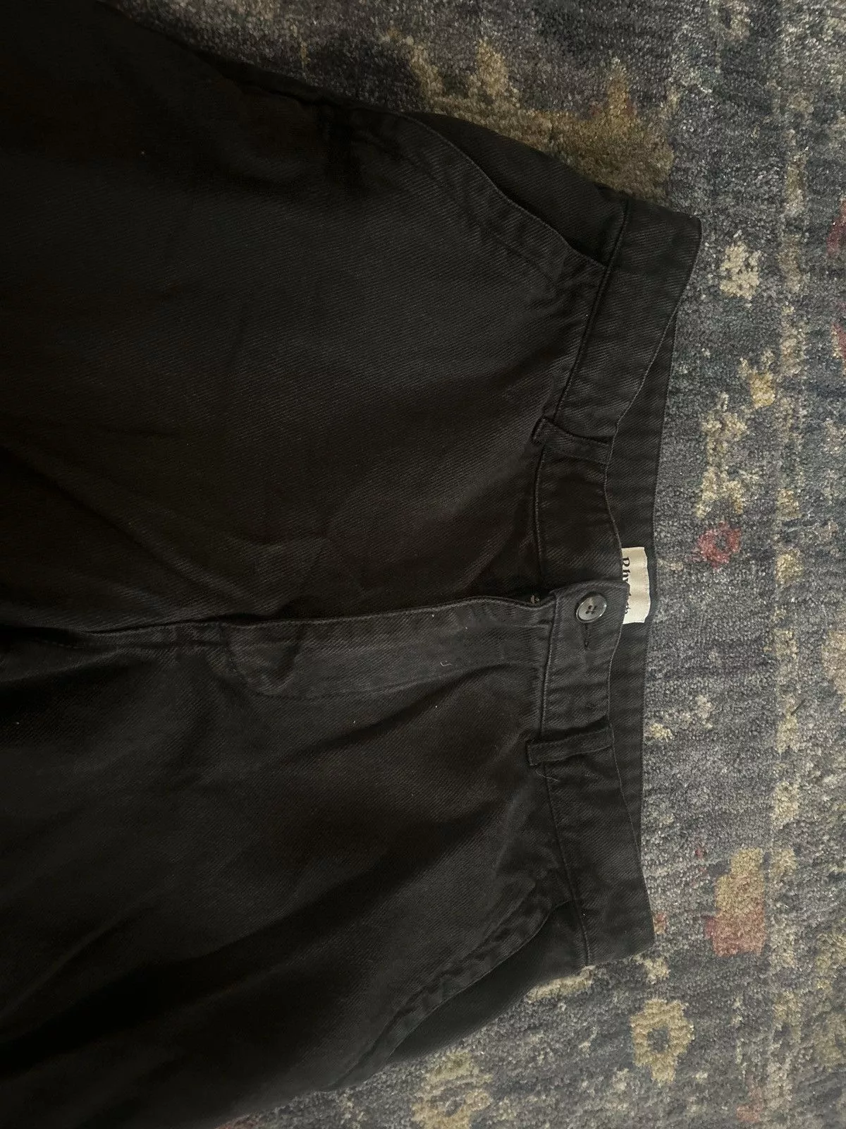 Rhythm Denim Rhythm Baggy black jeans