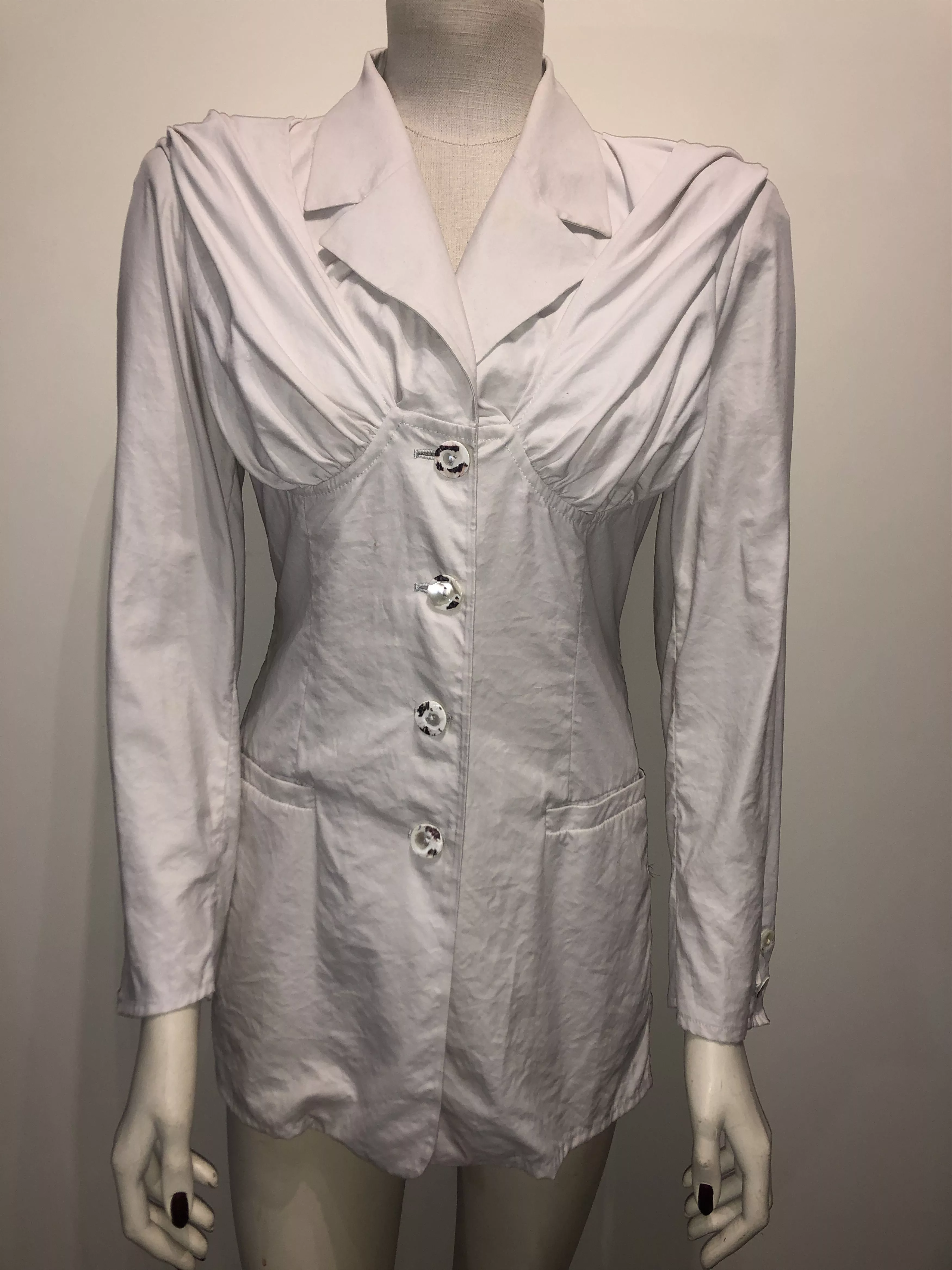 Calugi e Gianelli Jackets Calugi e Gianelli Open backside hooded Jacket Beige
