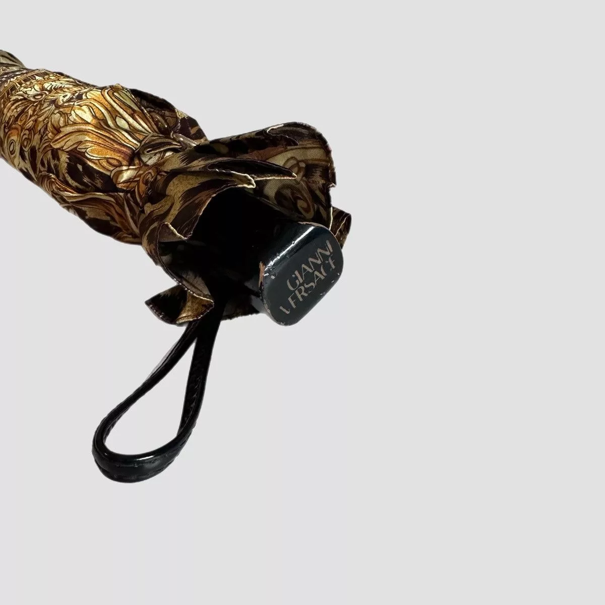 Versace Miscellaneous Versace Baroque Umbrella Black