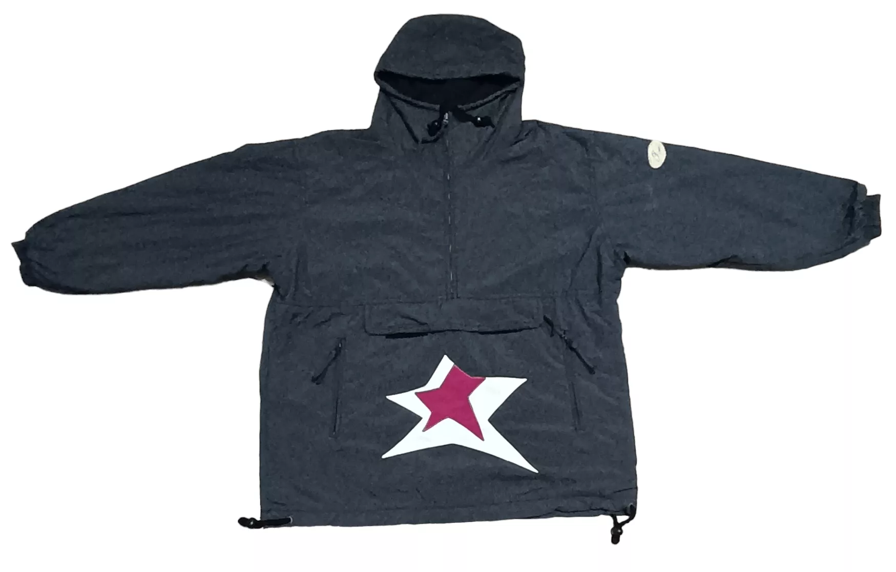 Designer Light Jackets Designer × Japanese Brand TONINI HALF ZIPPER MULTIPOCKET HOODED OUTDOOR JACKET Green Gorpcore
