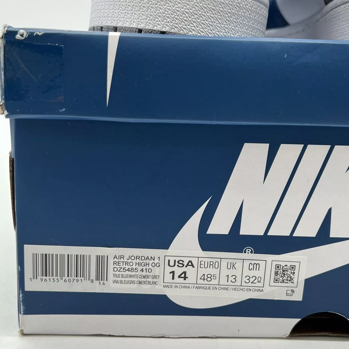 Nike Hi Top Sneakers Nike Air Jordan 1 high true blue White