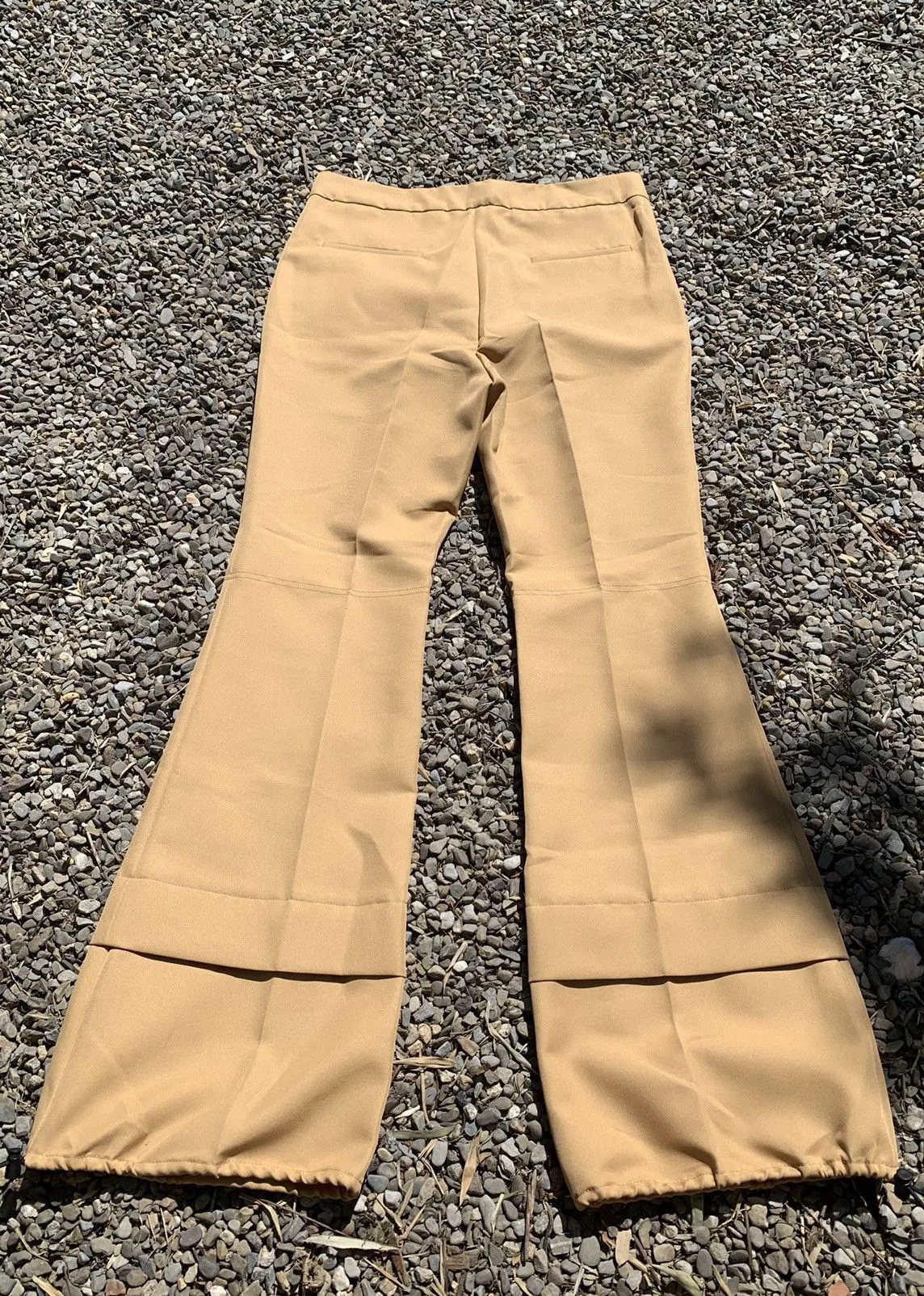 Marni Casual Pants [New] Marni Flared Synch Pants Brown