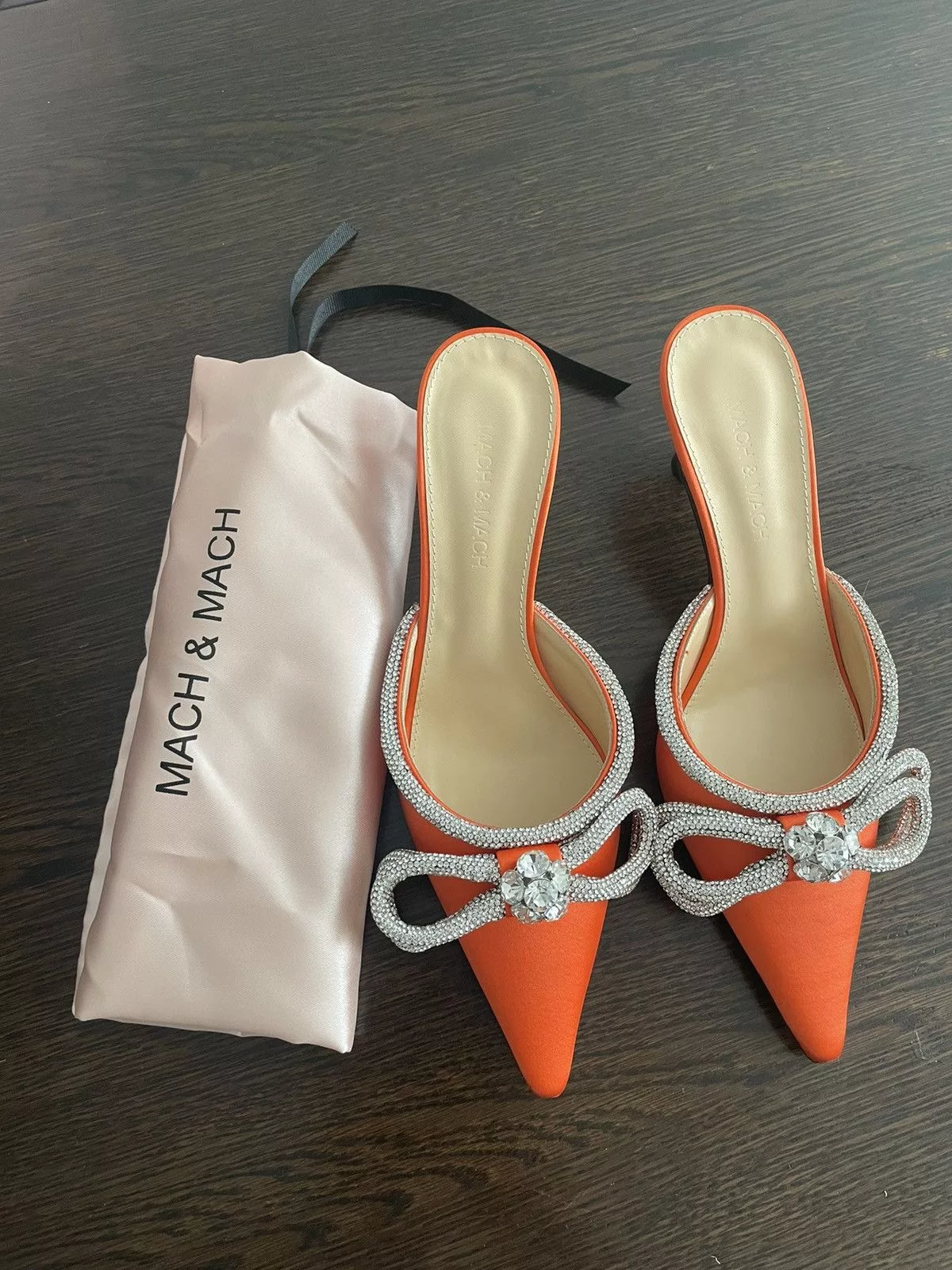 MACH & MACH Mules MACH & MACH Mach&Mach Mules Orange