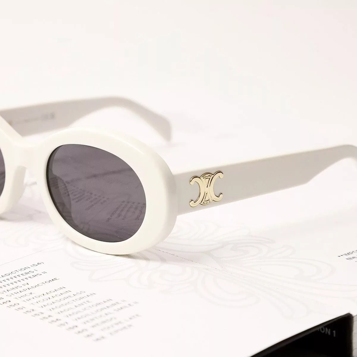 Celine Sunglasses CELINE CL40194U SUNGLASSES White