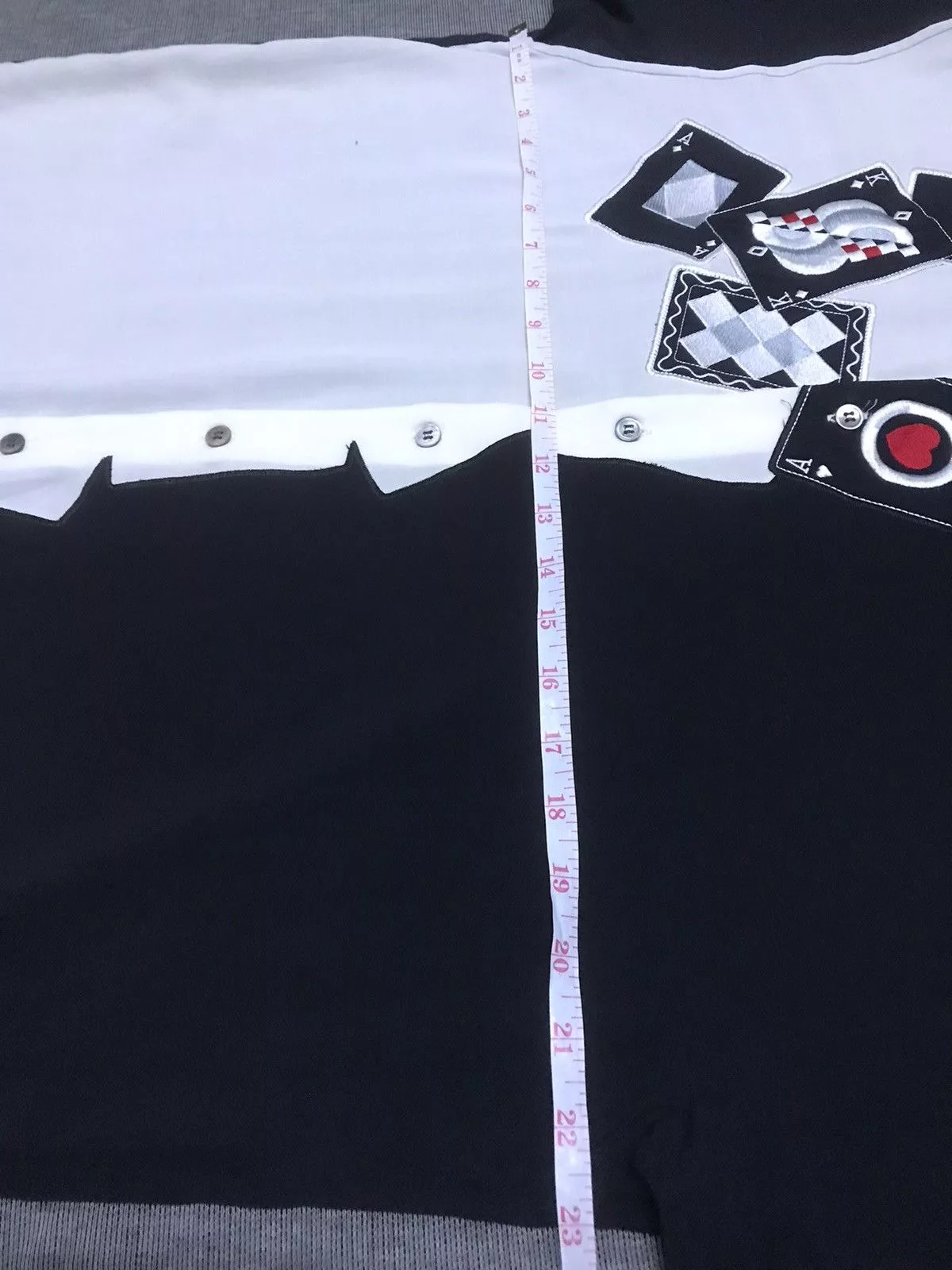 Vintage Shirts Button Ups Vintage Rockabilly Bowling Shirt Playing card Black