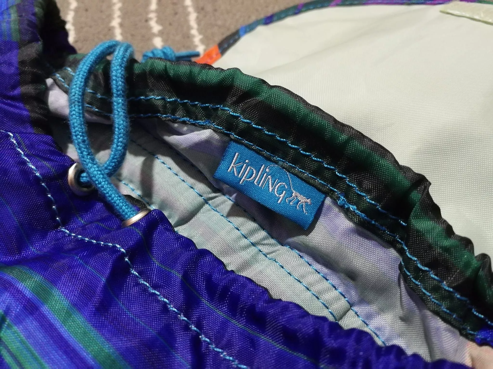 Designer Backpacks Designer Kipling bag rainbow polyester Multi