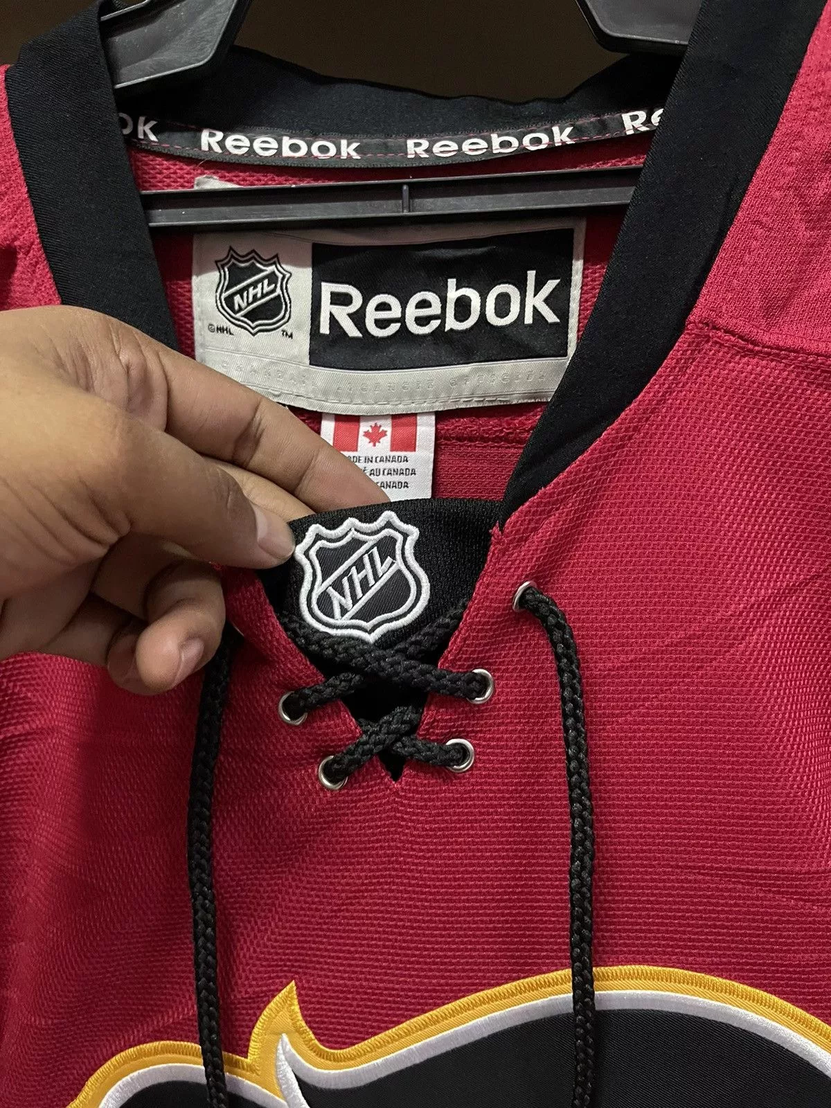 NHL Jerseys NHL × Reebok Reebok x NHL Michael Ferland🔥🔥🔥 Red