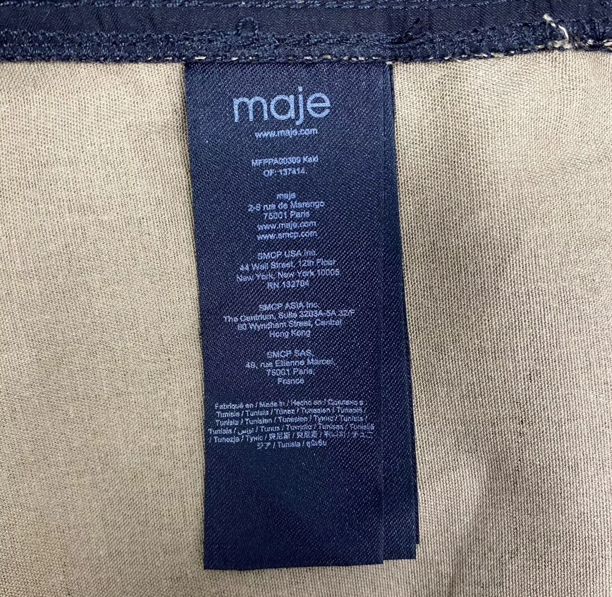 Maje Pants Maje Cargo Pants camouflage size 36 Multi