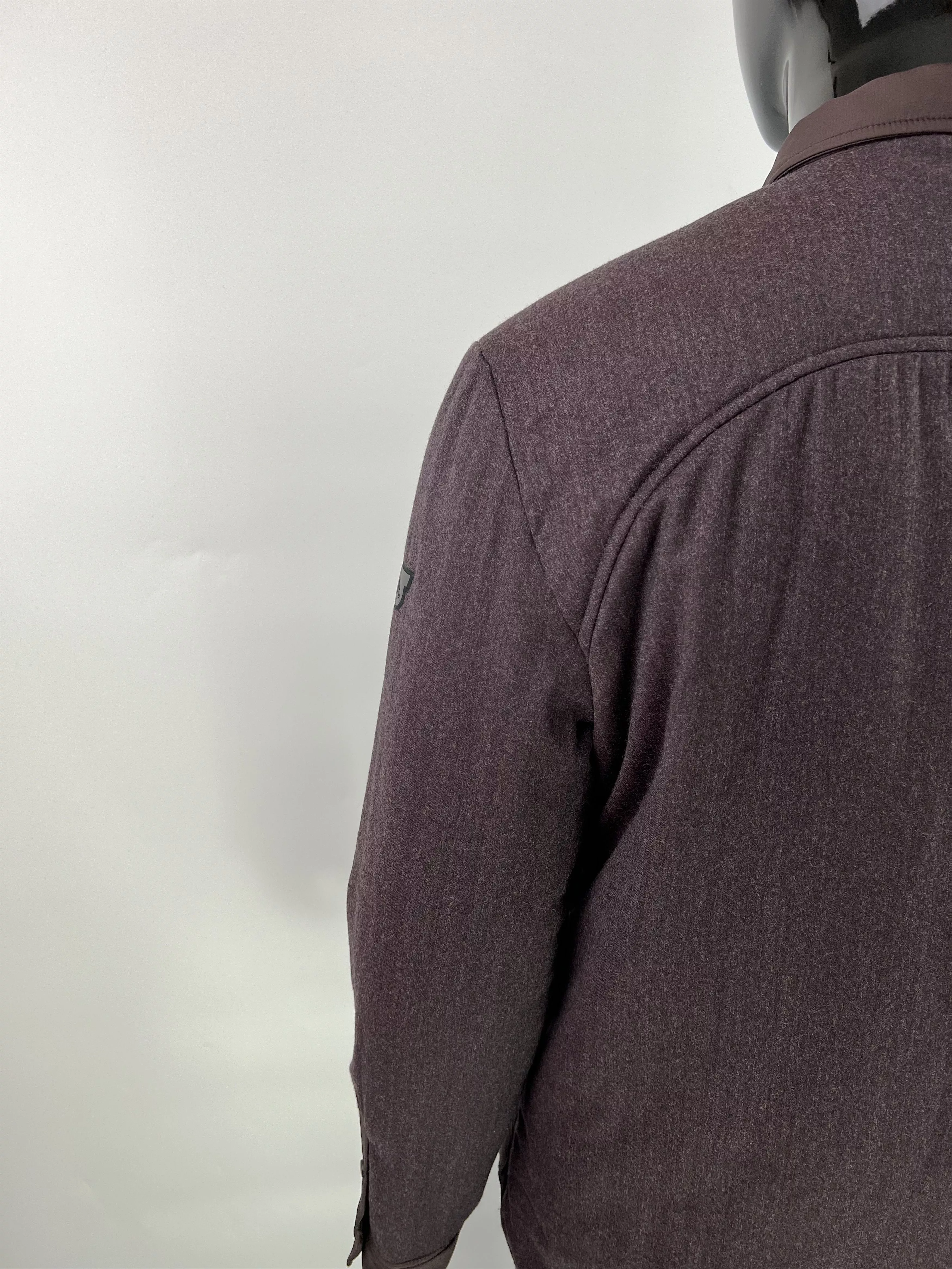 Designer Light Jackets Designer × Other Alpha Tauri Men's Wool Nylon Jacket Overshirt Size XL Red