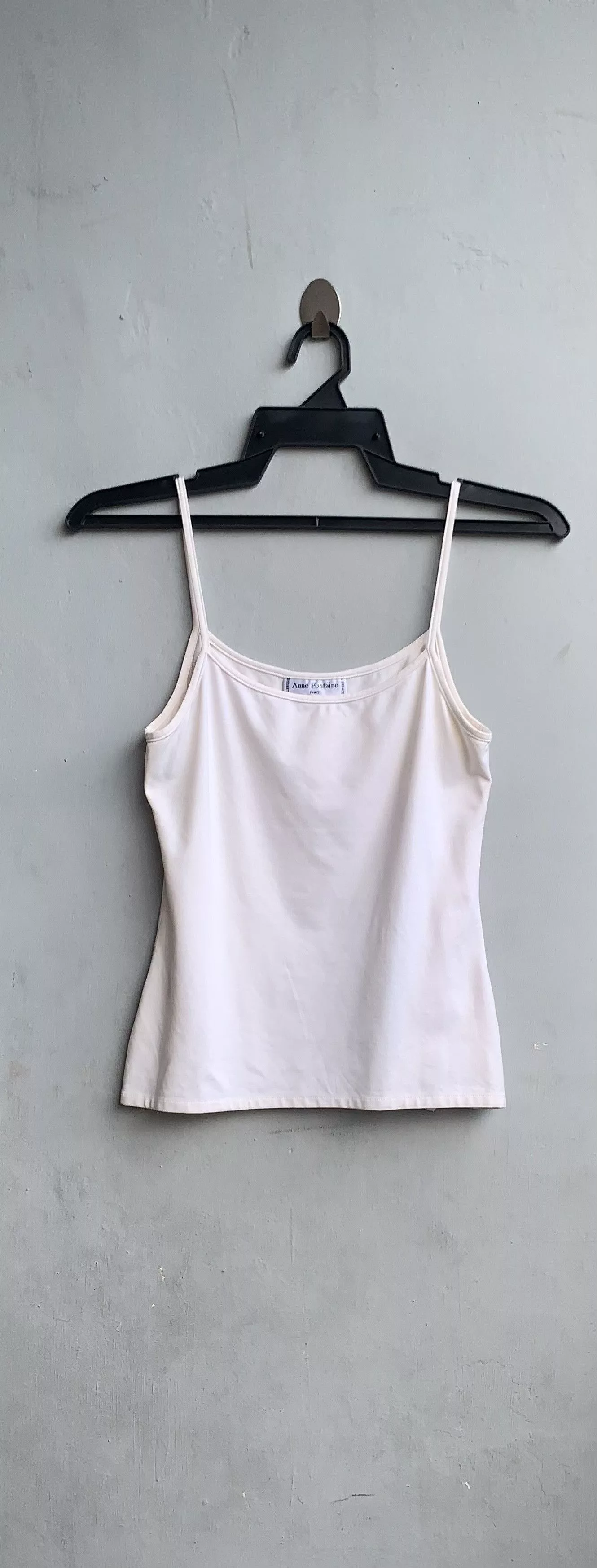 Designer Tank Tops Designer Anne Fontaine Tank Top White