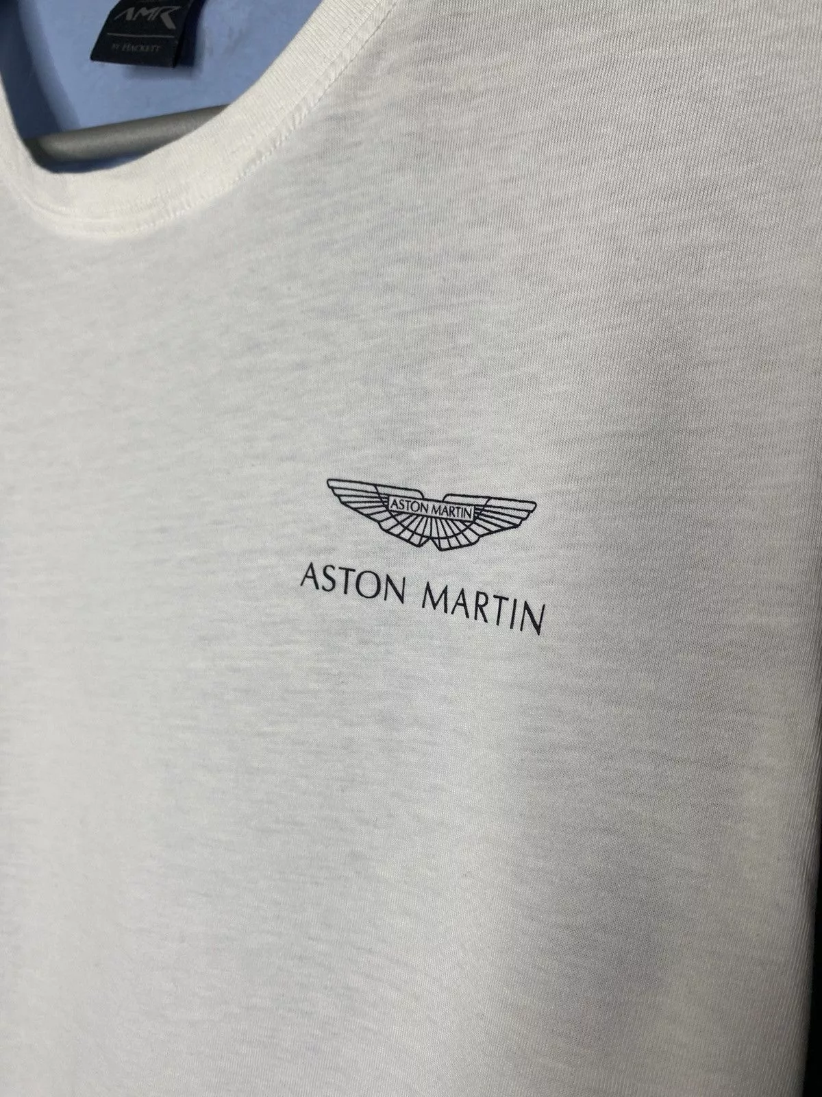 Formula 1 Short Sleeve T Shirts Formula 1 × Hackett Hackett London x Aston Martin Racing T-Shirt F1 Team Ferrari White Vintage