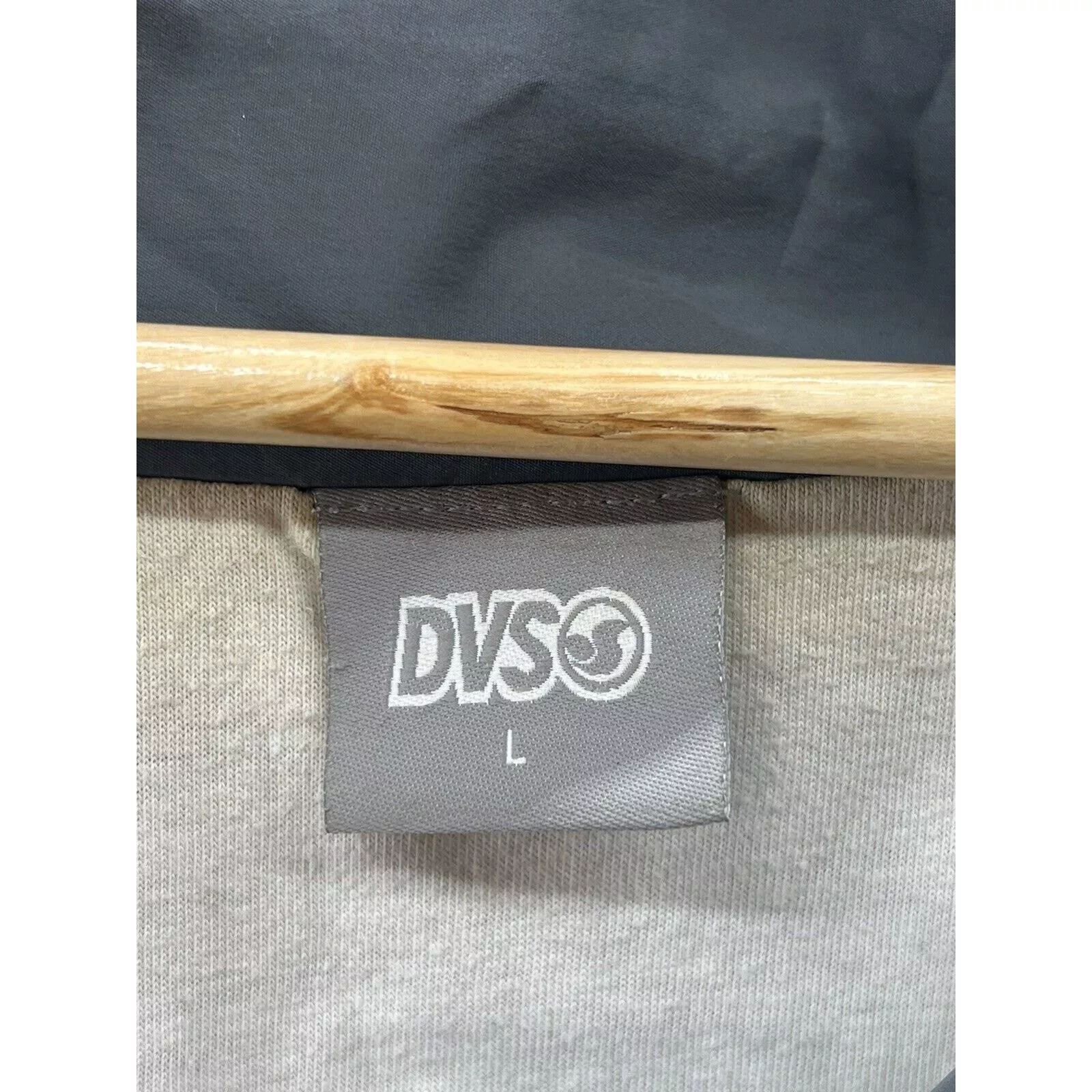 DVS Light Jackets DVS Skateboard Tradition Gray Coach Jacket Men’s Size Large