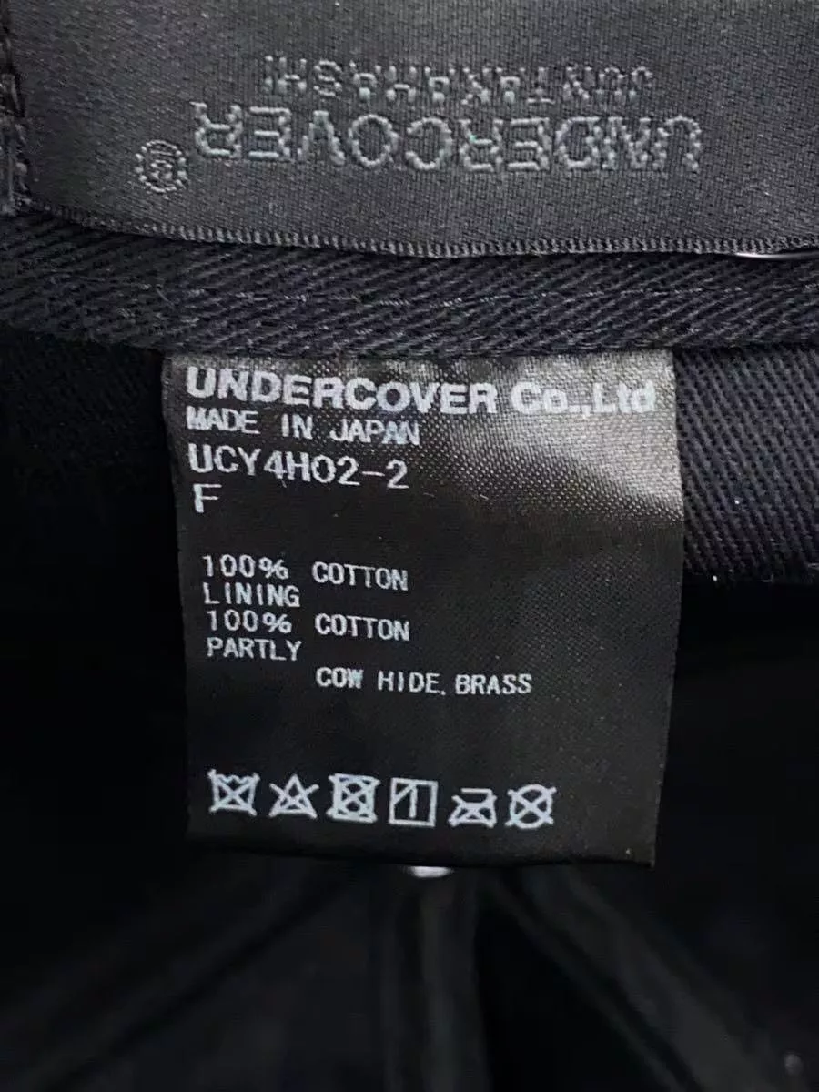 Undercover Hats Undercover "NIHILISM" Denim Cap Black