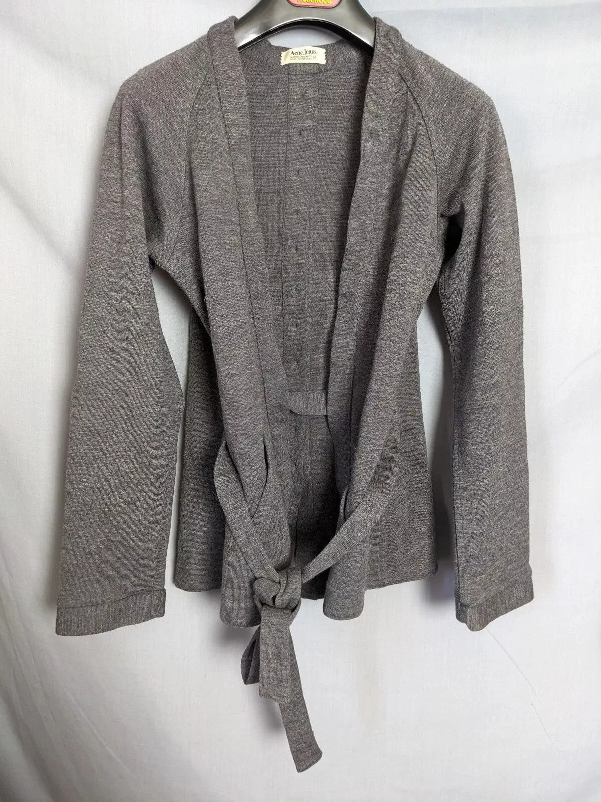 Acne Studios Sweaters Acne Studios Acne Jeans Wool Condor Cardigan, Sz M Gray