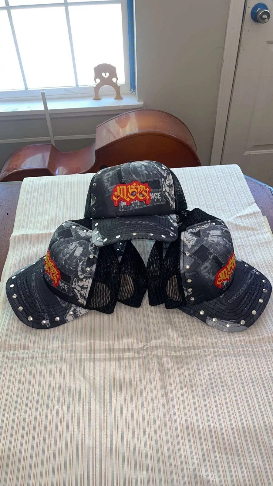 Missing Since Thursday Hats Missing Since Thursday BANSHEE TRUCKER HAT V2 Black