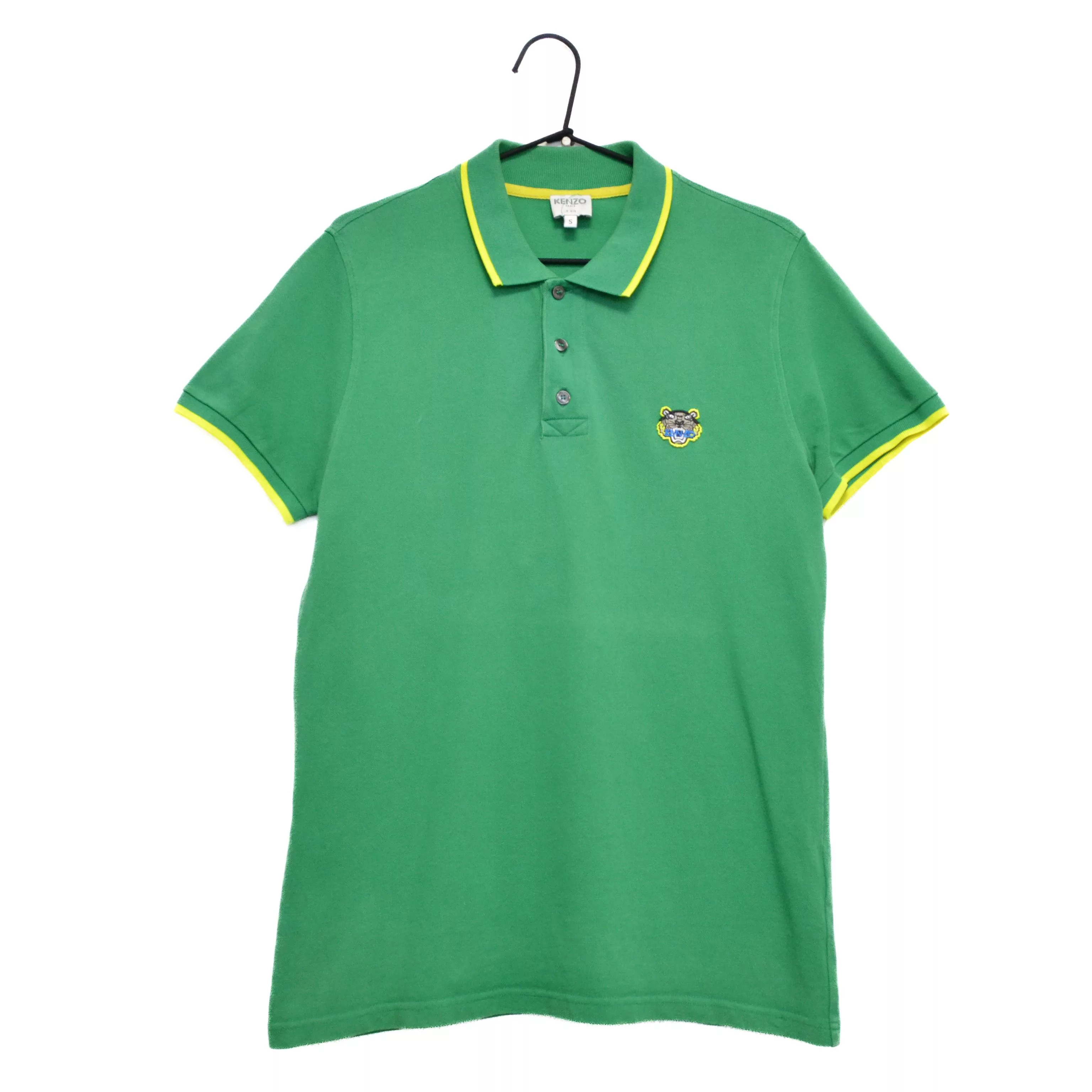 Kenzo Polos Kenzo Paris Men’s Green Polo Shirt Size S