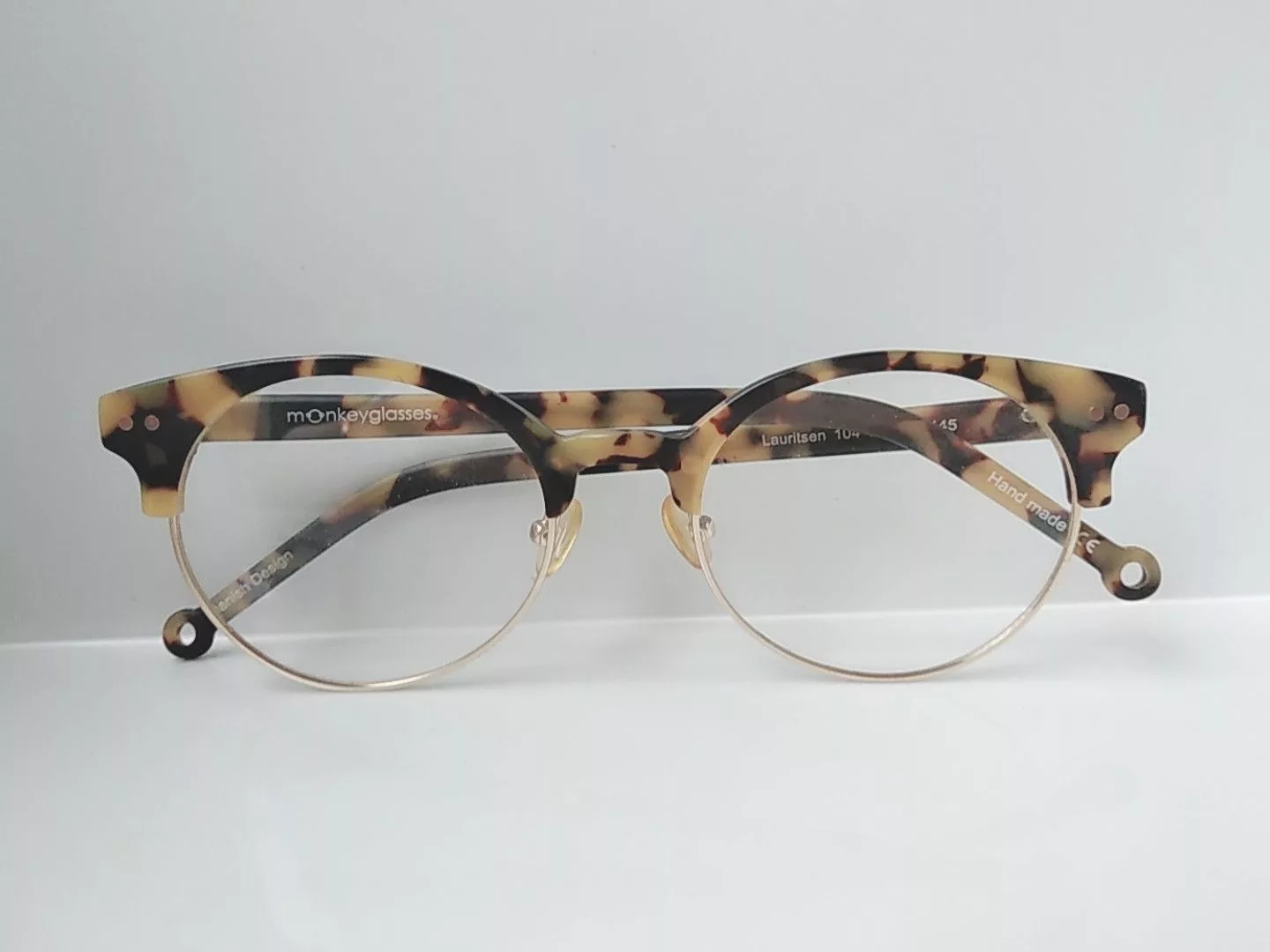 Other Glasses Other Monkeyglasses Handmade Tortoise Eyeglasses Frame Multi