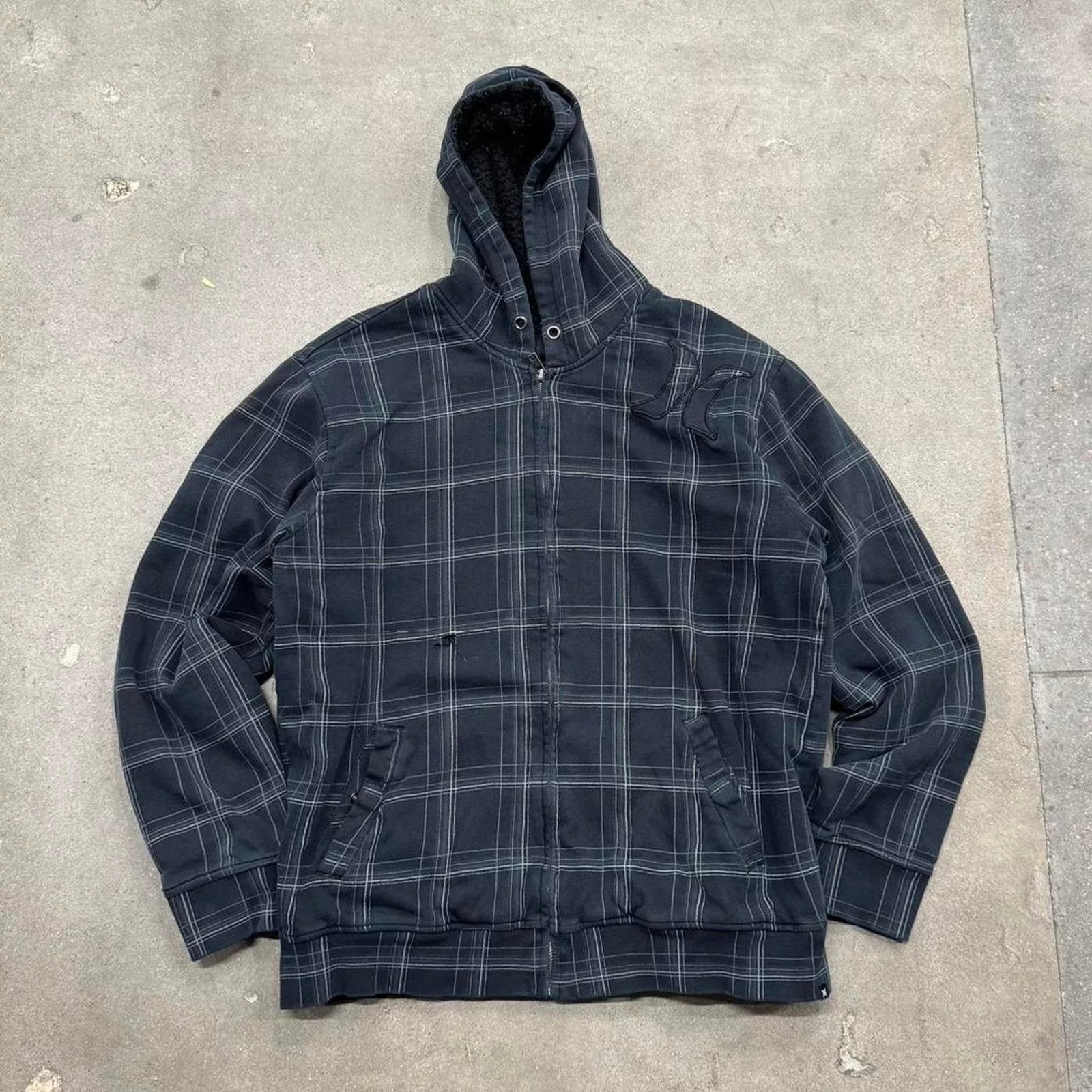 Hurley Sweaters Knitwear Y2K Hurley Zip-up Jacket Multi
