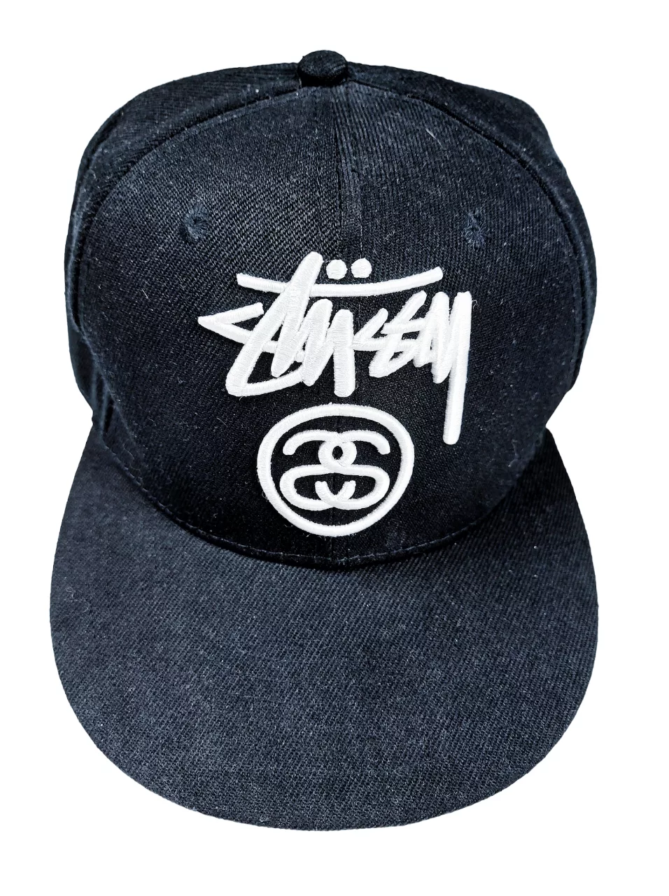 Stussy Hats Vintage Stussy Snapback Cap Black