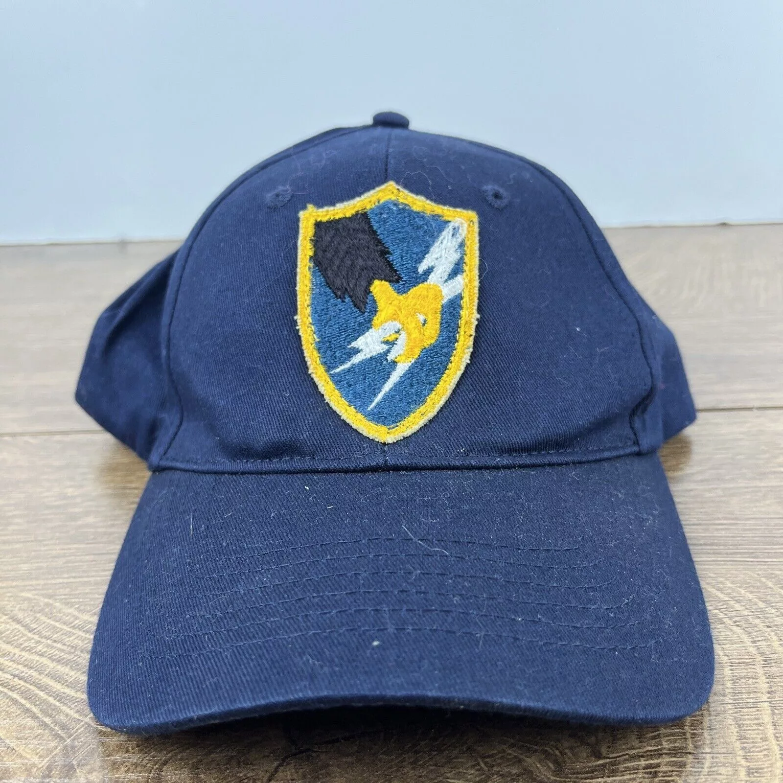 Other Hats Other Eagle Hat Lightning Bolt Hat Blue Adjustable Hat Adult Size