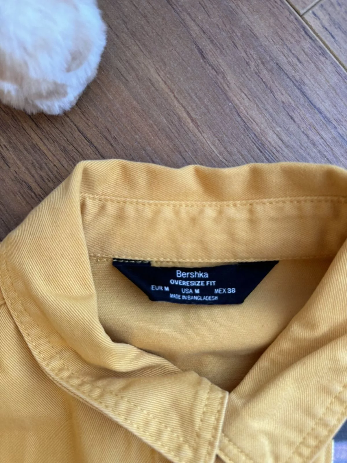 Bershka Light Jackets Bershka After Hours Yellow