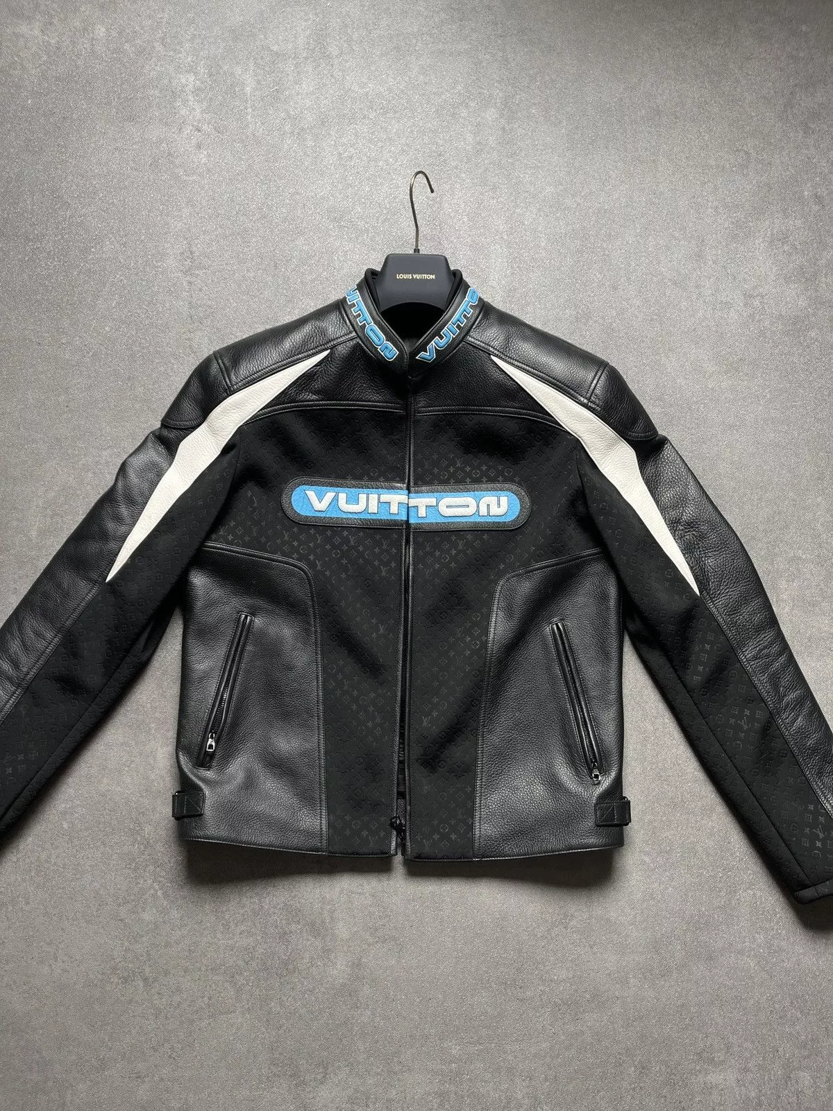 Louis Vuitton Leather Jackets Louis Vuitton Blouson Jacket Black