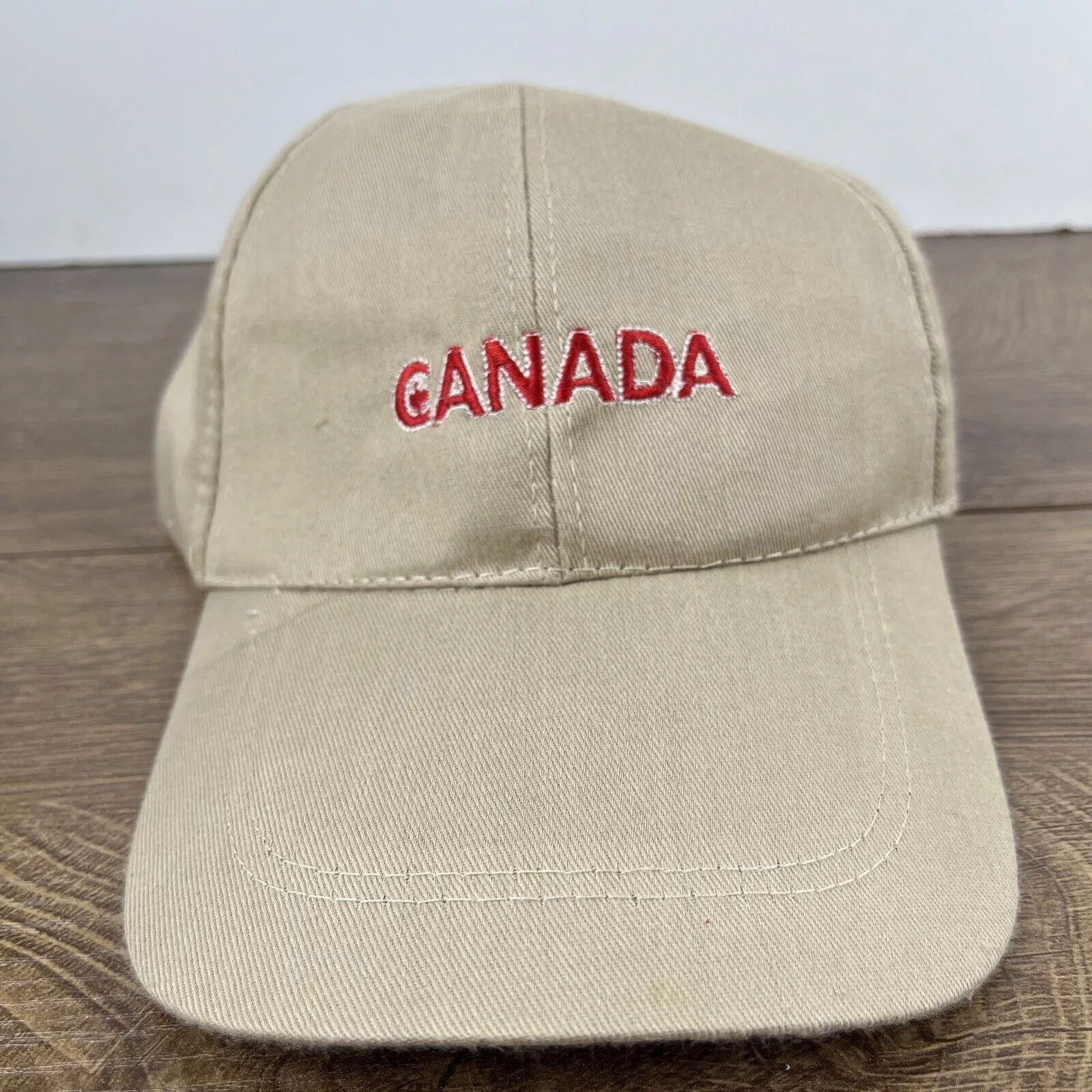 Other Hats Other Canada Hat Canada Brown Adjustable Hat Adult Size Hat Brown
