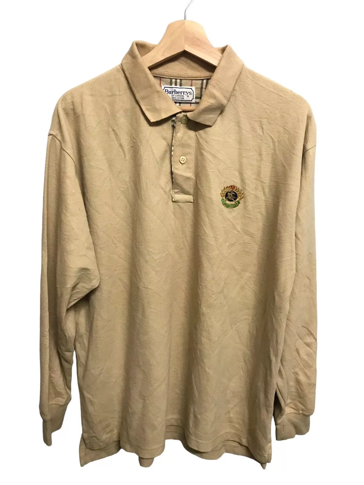 Burberry Shirts Button Ups Burberry Button Up Nova Check Beige Shirt