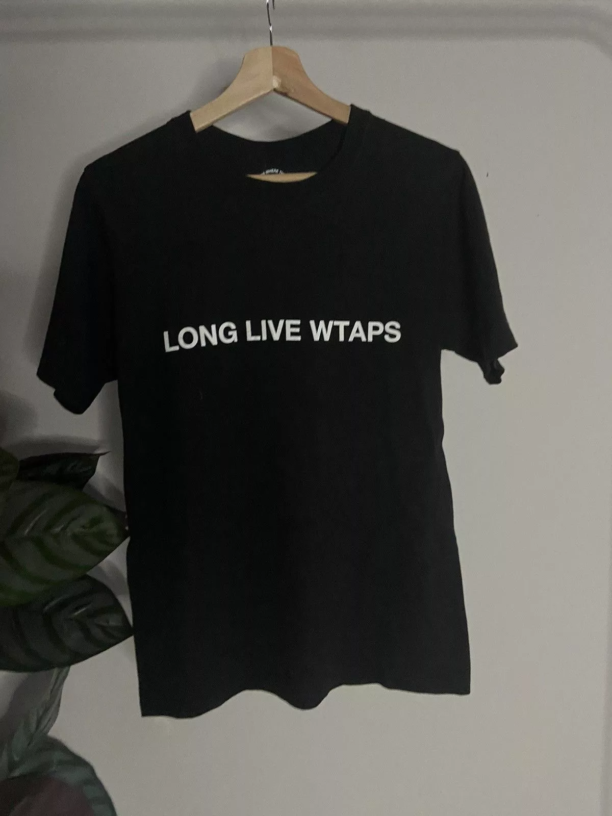 Wtaps Short Sleeve T Shirts WTAPS LONG LIVE TEE Black