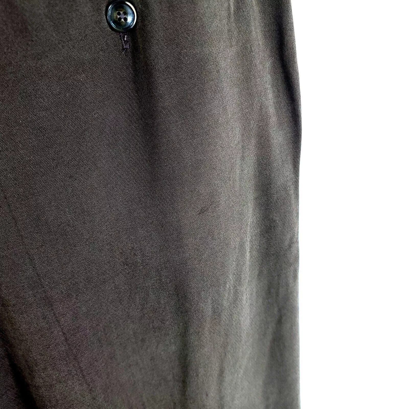 Tommy Bahama Casual Pants DAMAGED Tommy Bahama 100% Silk Brown Pleated Dress Pants 35/