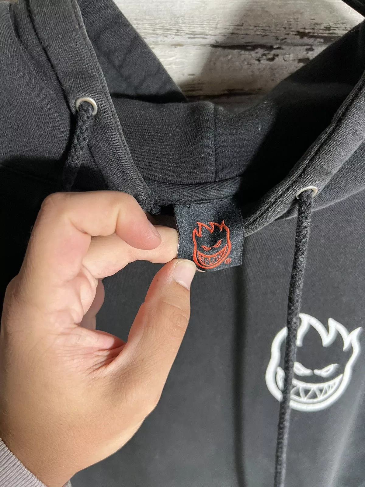 Spitfire Sweatshirts Hoodies Spitfire Hoodie Black
