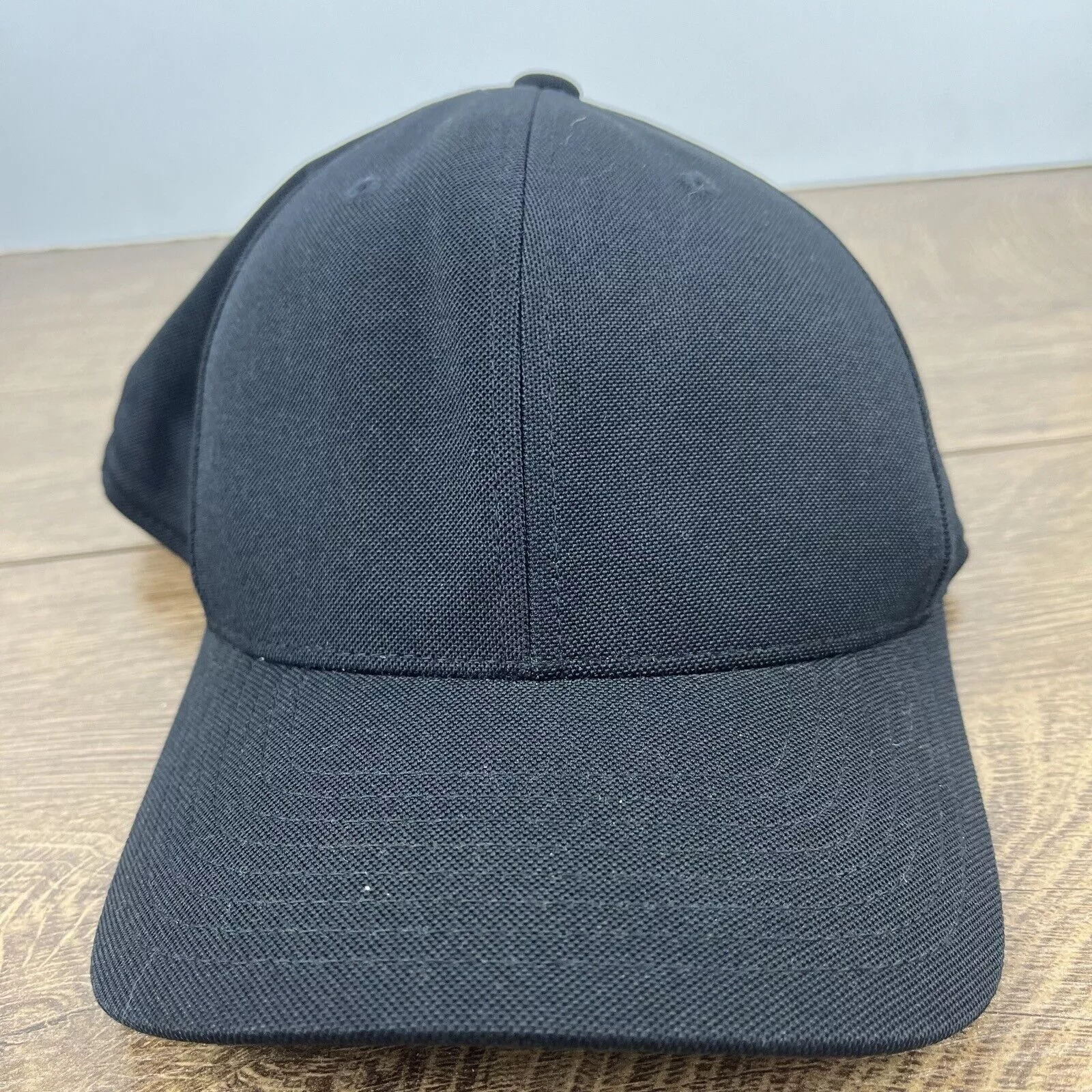 Other Hats Other Plain Black Baseball Hat Black Cap Hat Adjustable Adult Fit