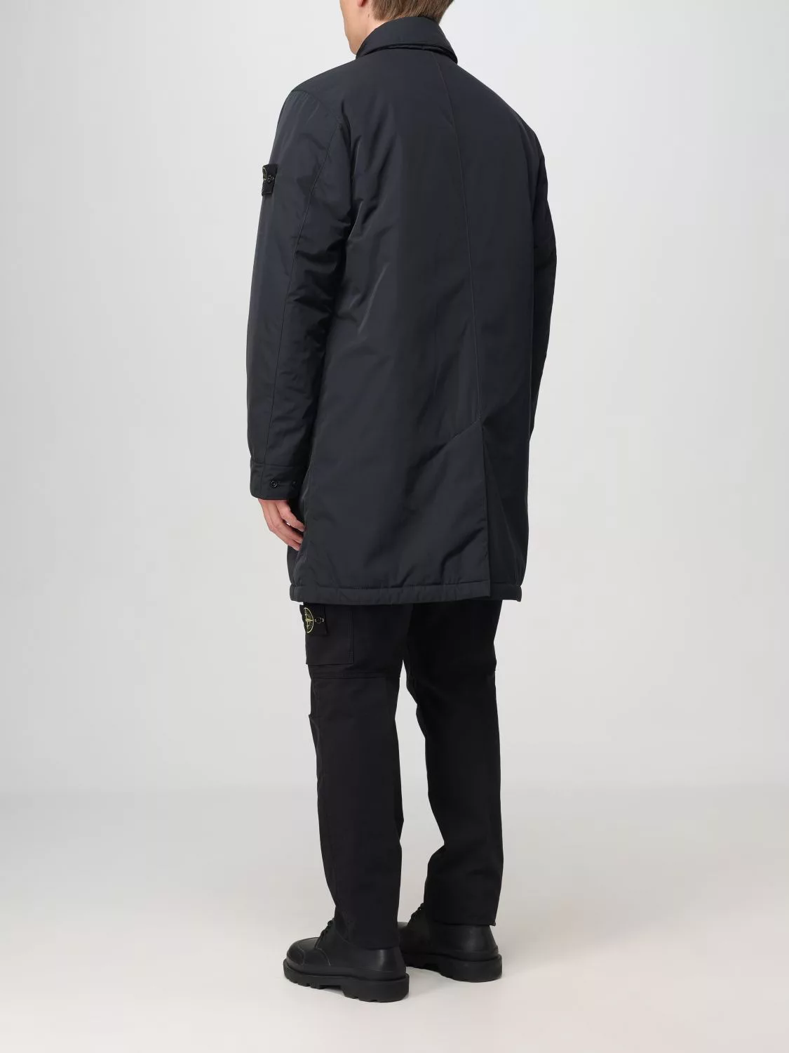 Stone Island Bombers Stone Island Jacket Men Black
