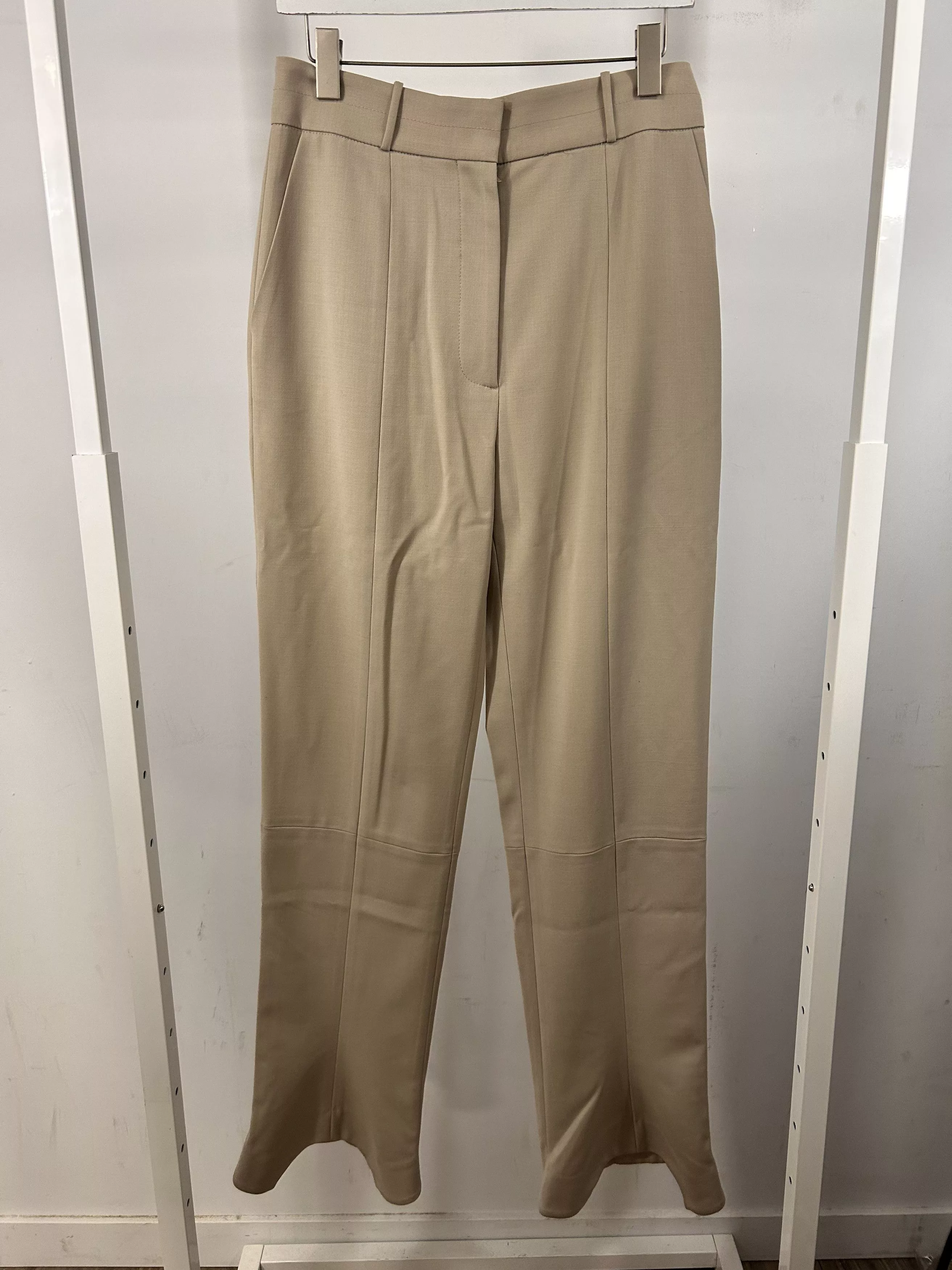 LOW CLASSIC Pants LOW CLASSIC SLIM TROUSER KHAKI Brown