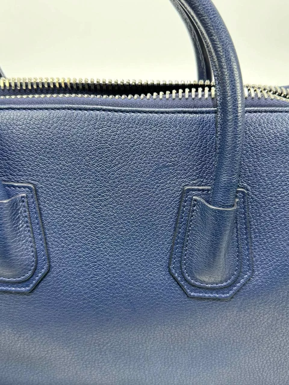 Givenchy Handle Bags Givenchy Antigona Medium Leather Hand Bag Blue